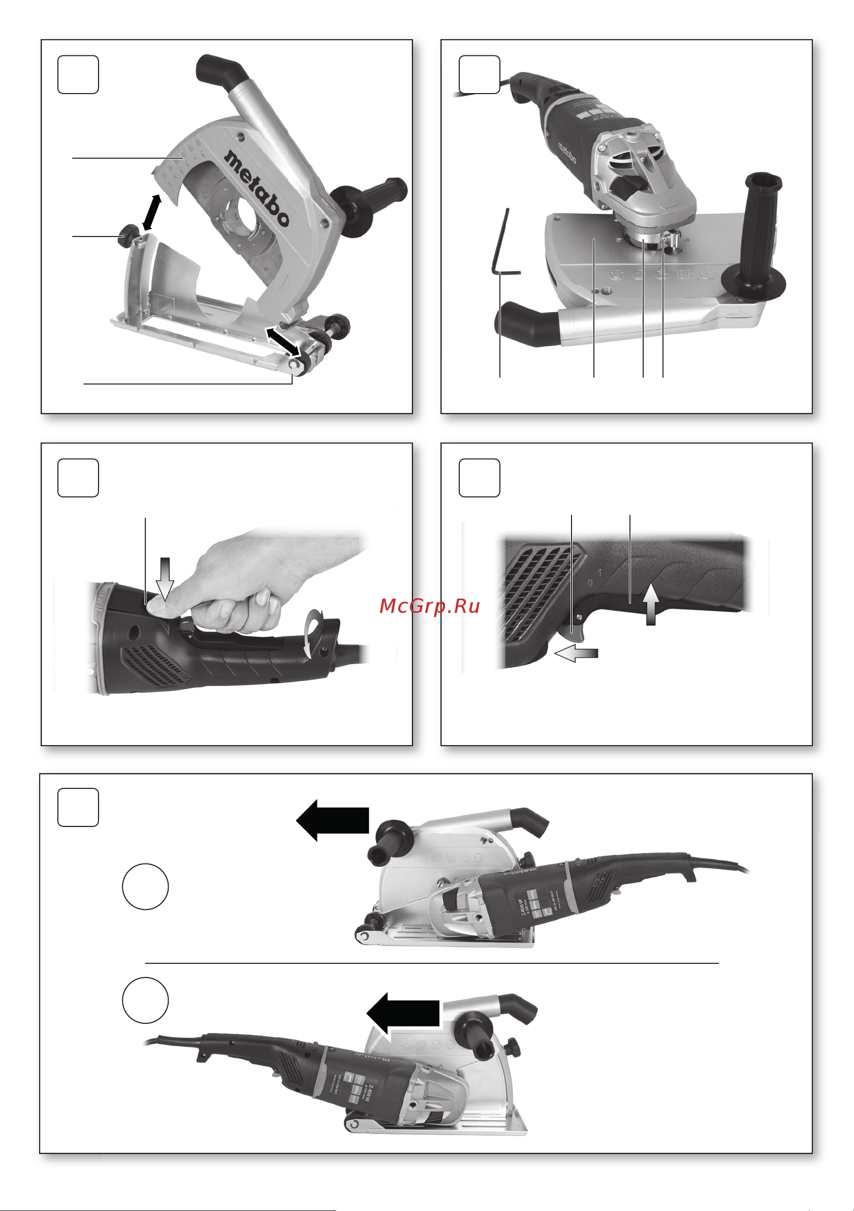 Metabo TE 24-230 MVT CED 60 мм 600434500 Инструкция к товару онлайн [3/108] 829121