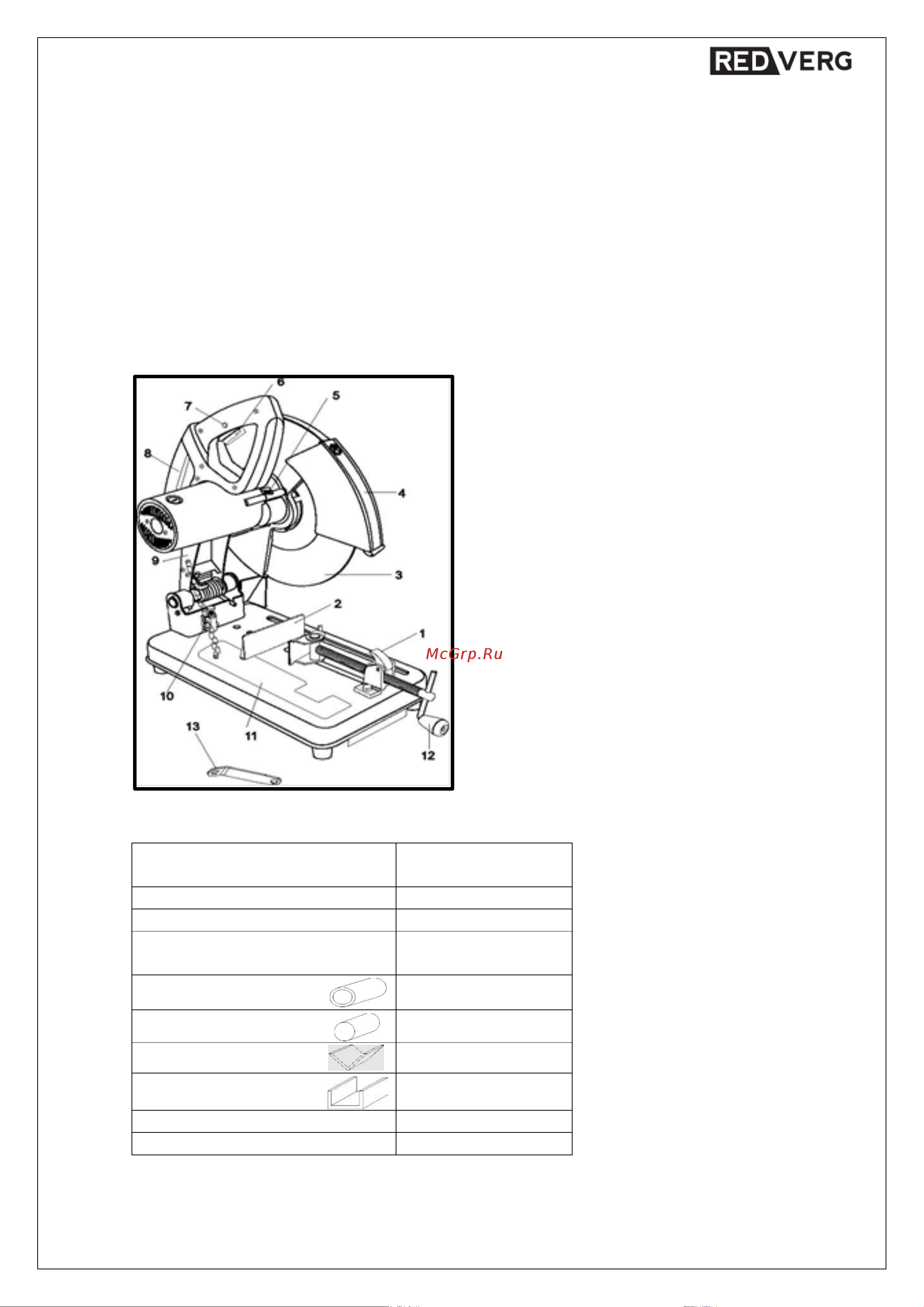 RedVerg RD-CM355-2300 6673120 Инструкция онлайн [2/16] 829140