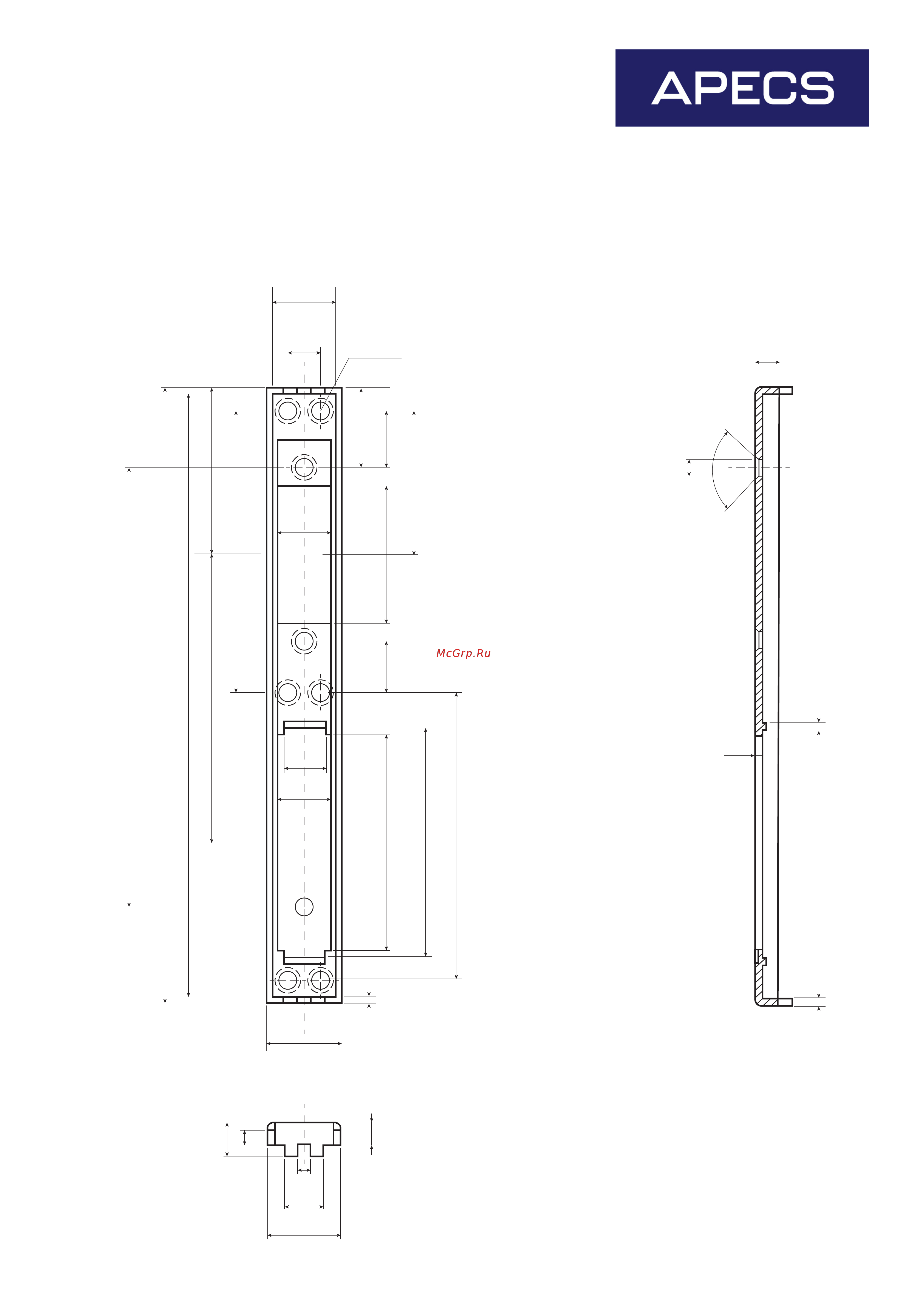 Apecs BP-7000-ZN 27547 чертеж онлайн