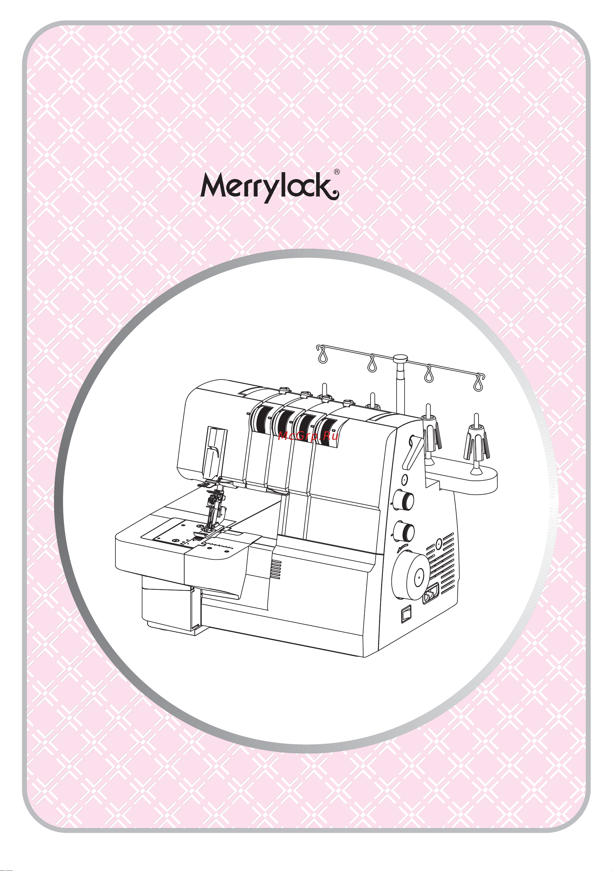 Merrylock 095 (плоскошовная машина, свободный рукав) инструкция онлайн