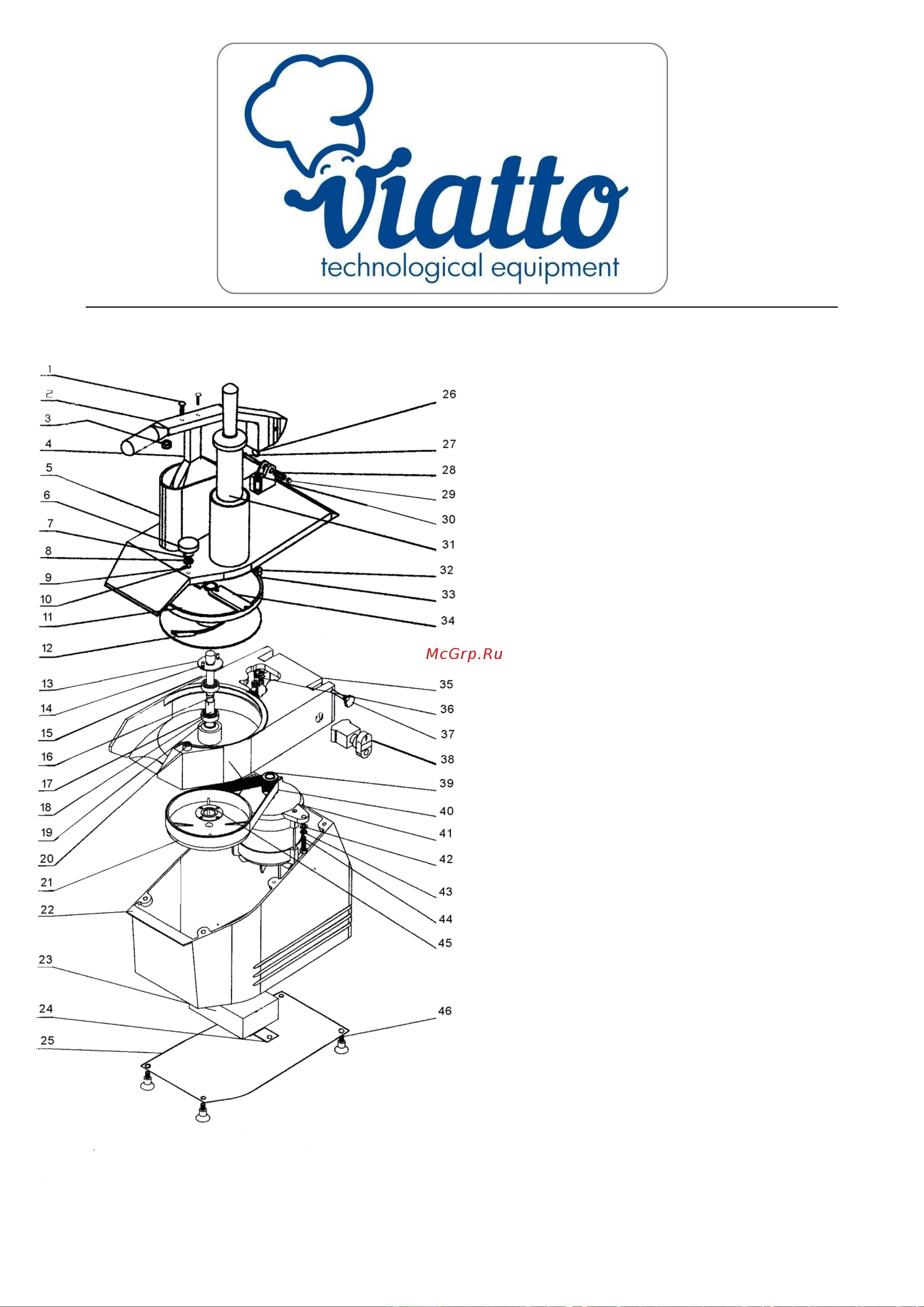 VIATTO HLC-300 380V 50445 Инструкция к товару онлайн [10/10] 829330