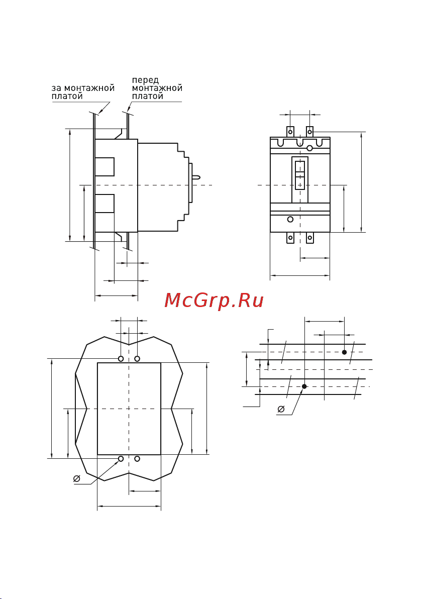 EKF для ВА-99C 400-630 заднего присоединения mccb99c-630-pin-3r Инструкция к товару онлайн [4/12] 829596