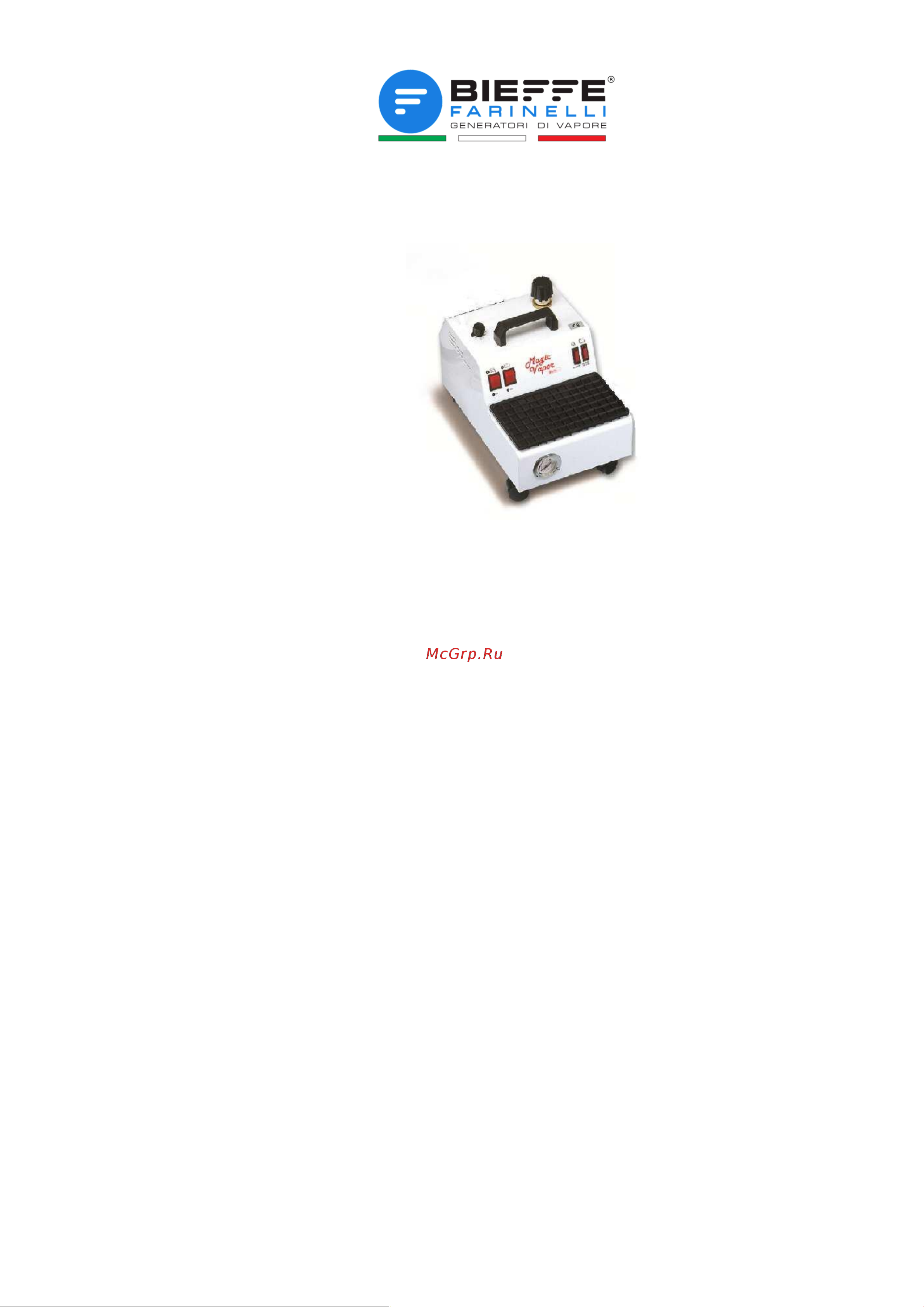 Bieffe MAGIC VAPOR BF005BE Инструкция к BIEFFE MAGIC VAPOR BF005BE онлайн
