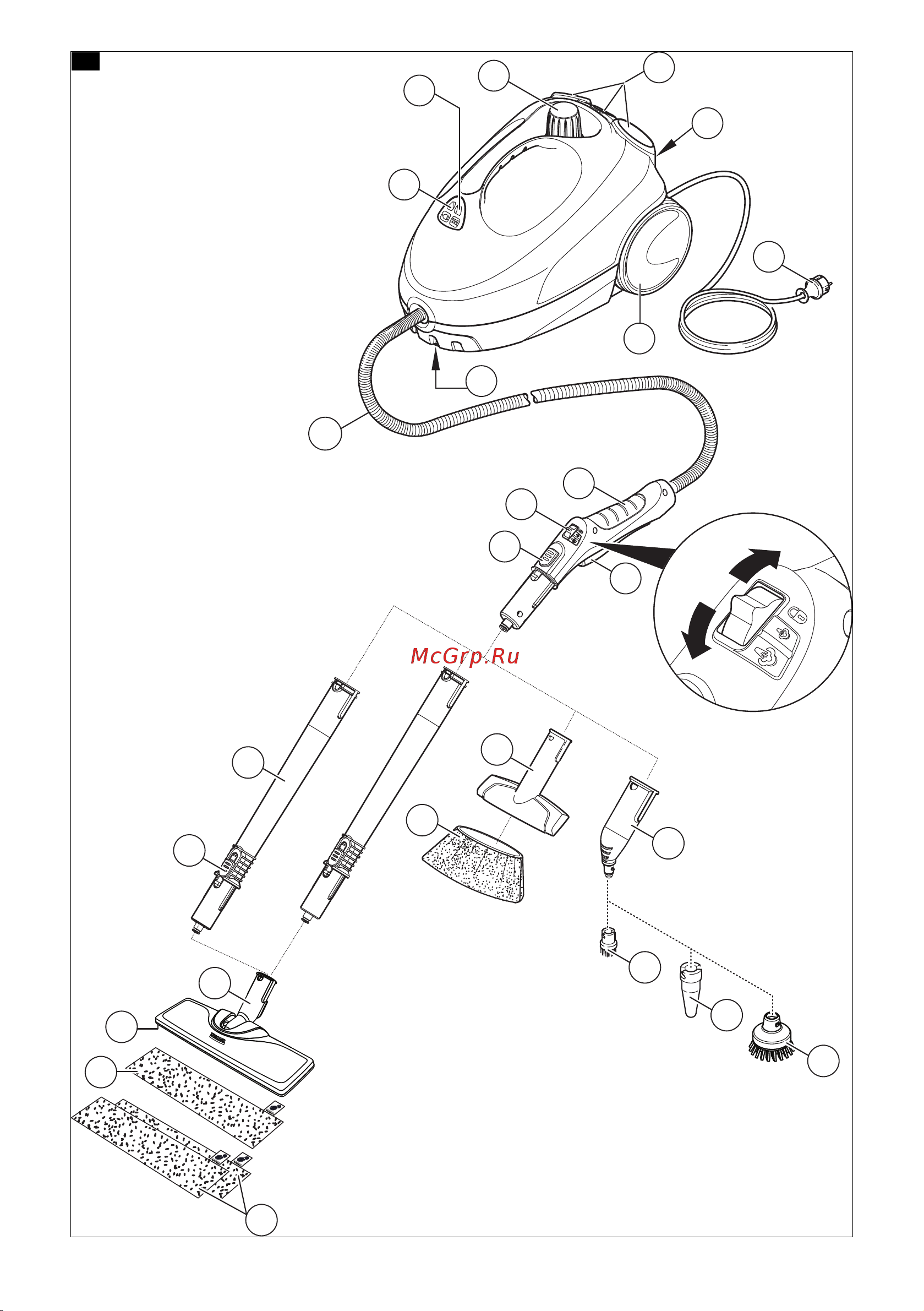 Karcher SC 2 EasyFix EU 1.512-600.0 Инструкция онлайн [2/144] 829706