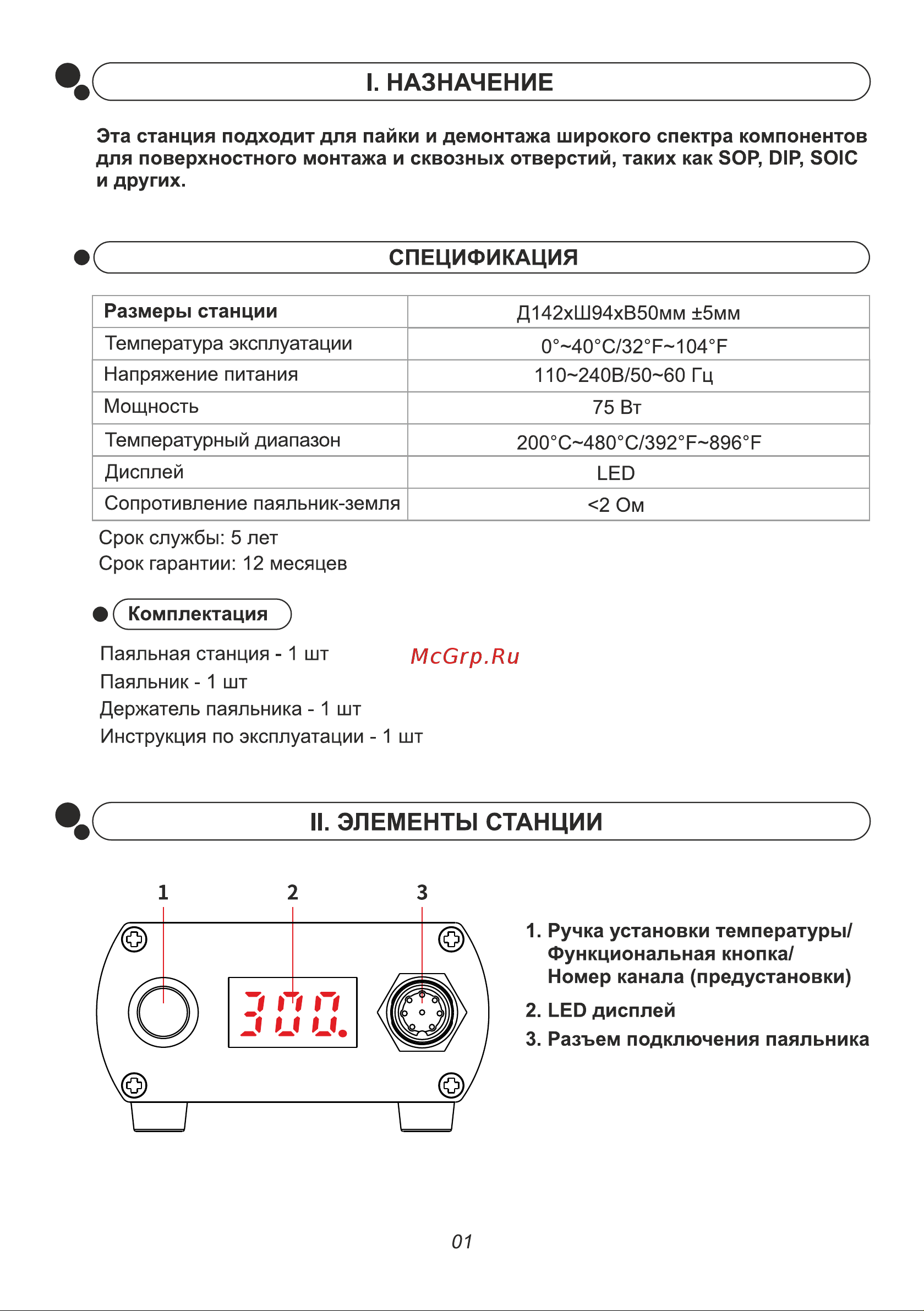 Element T12 (75W) 18870 инструкция онлайн [2/8] 829820