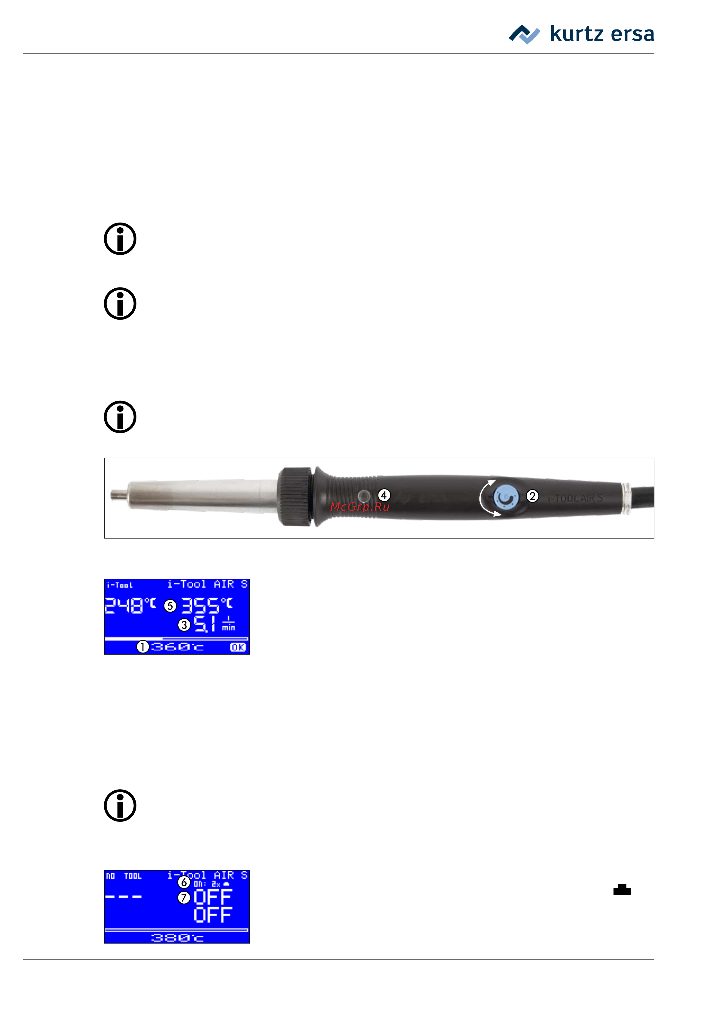 Ersa i-CON VARIO 2 с i-TOOL AIR S и CHIP TOOL VARIO 0ICV2000AC Руководство по эксплуатации онлайн [16/48] 829822