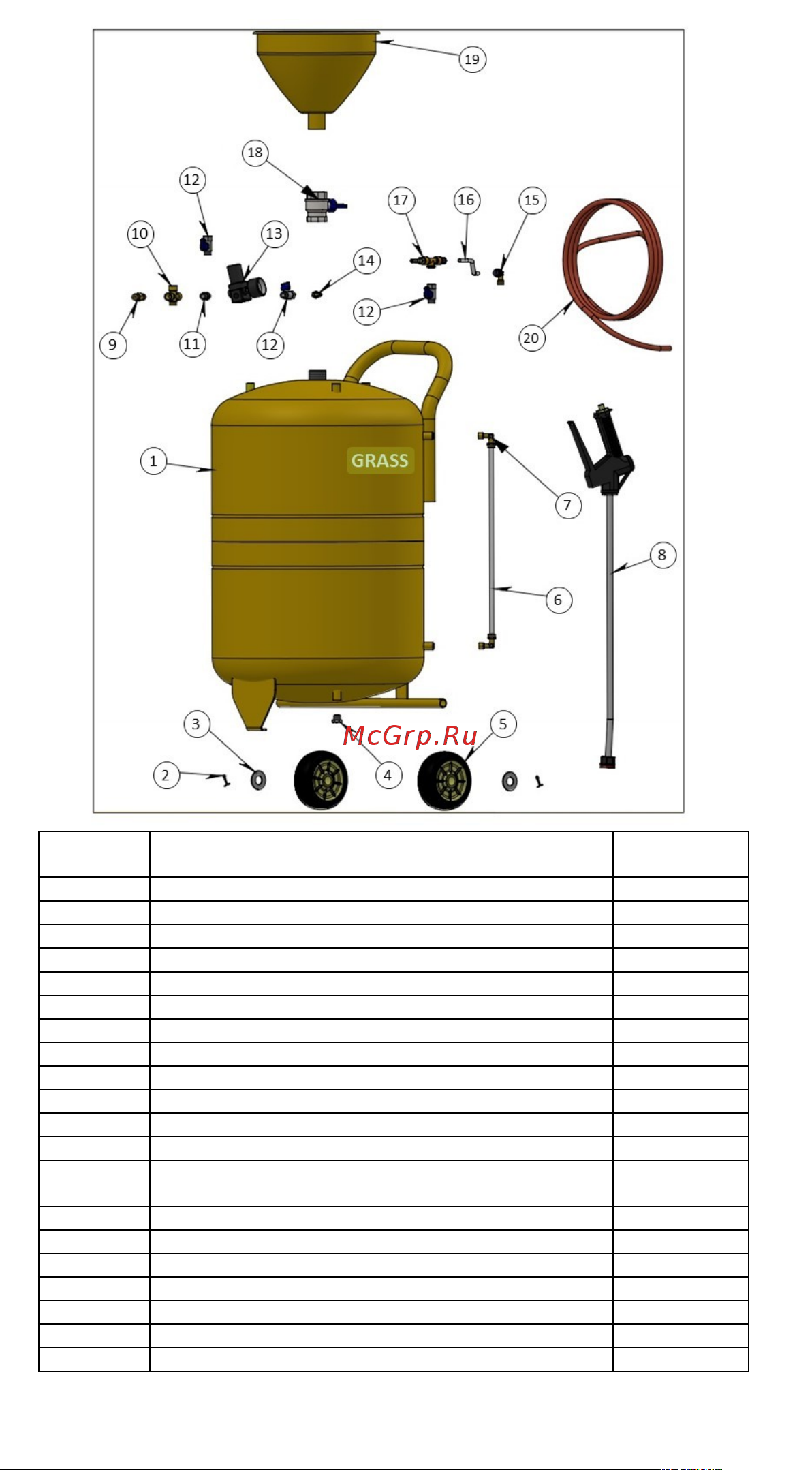Grass KS-65 PG-0303 Инструкция к Grass KS-65 PG-0303 онлайн [2/9] 830042