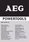 AEG KH7E 4935459609 SDS-max инструкция по эксплуатации, характеристики, форум владельцев, отзывы, вопросы и ответы, мануал, описание