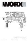 WORX Professional WU340S 800Вт, 26мм, 3Дж, кейс WU340S Инструкция