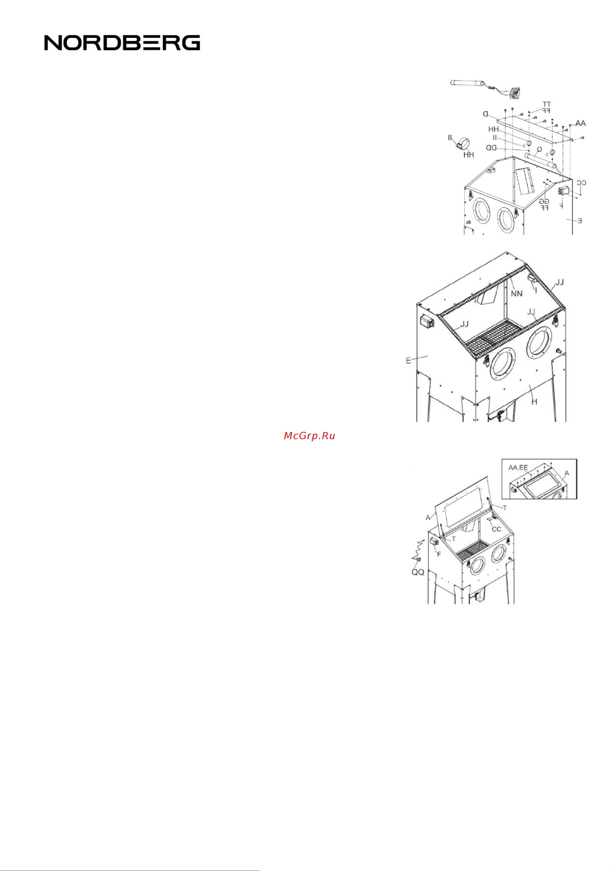Nordberg NS2 Инструкция к NORDBERG NS2 онлайн [9/14] 830551