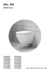 AM.PM Spirit V2.0 скрытый подвод воды C707005WH Инструкция к AM.PM Spirit V2.0 C707005WH