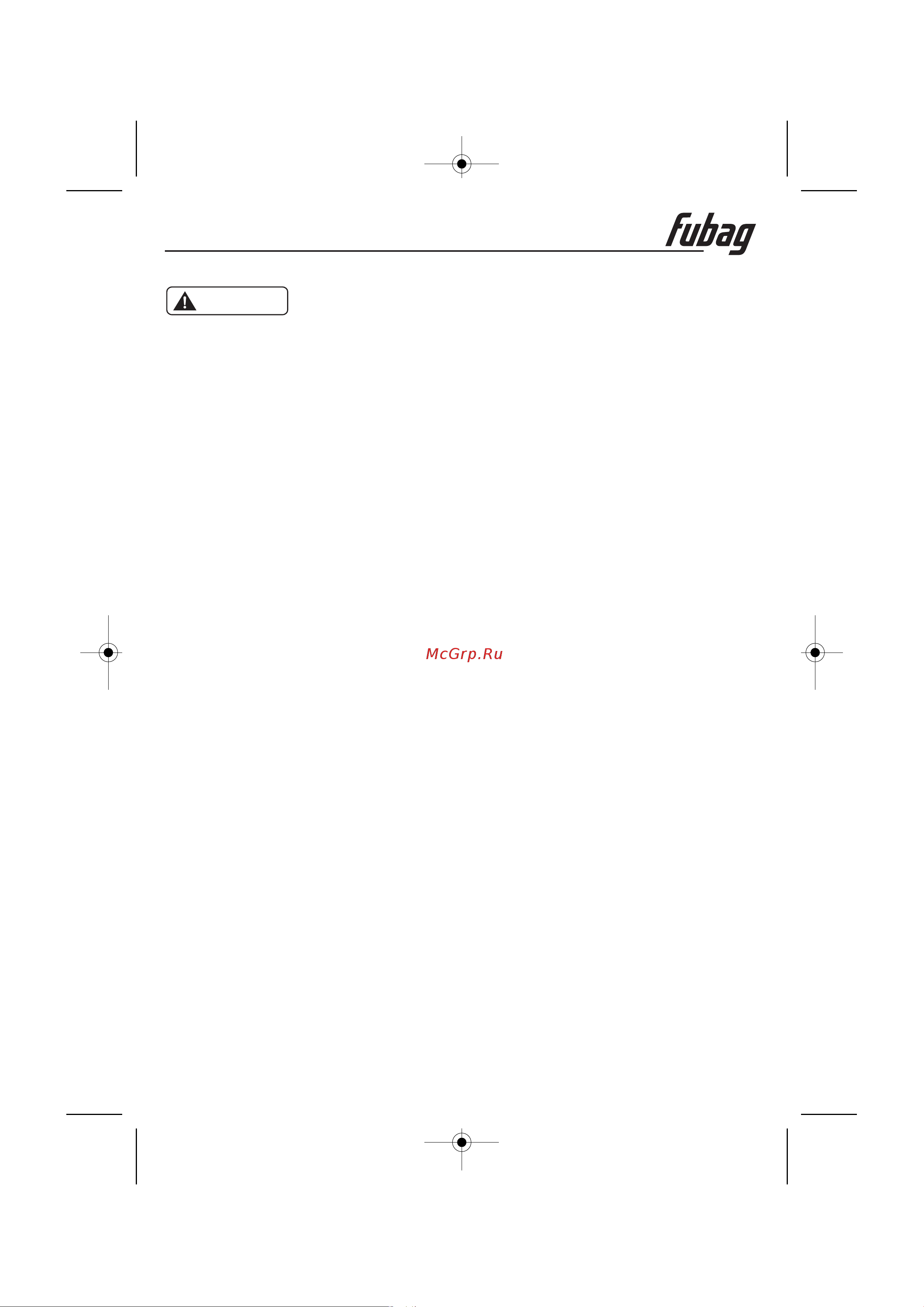Fubag PG 80 H 641022 Инструкция к FUBAG PG 1000 838260 онлайн [2/12] 858677