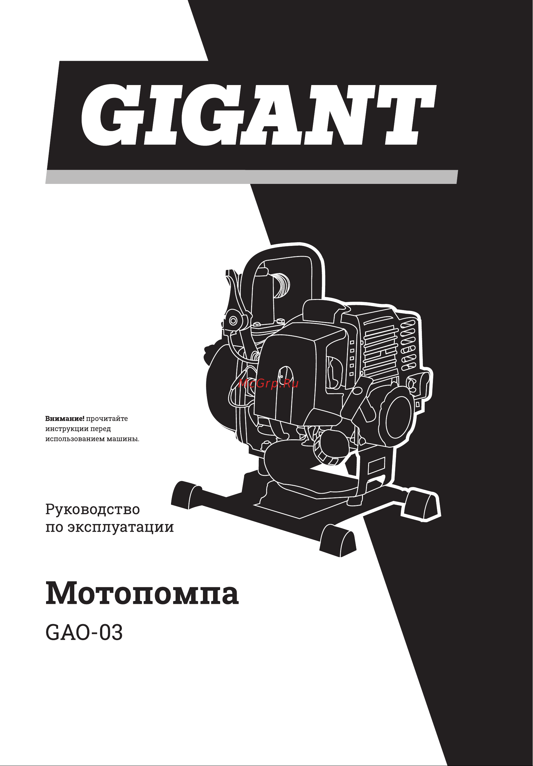 Gigant GAO-03 Инструкция к Gigant GAO-03 онлайн