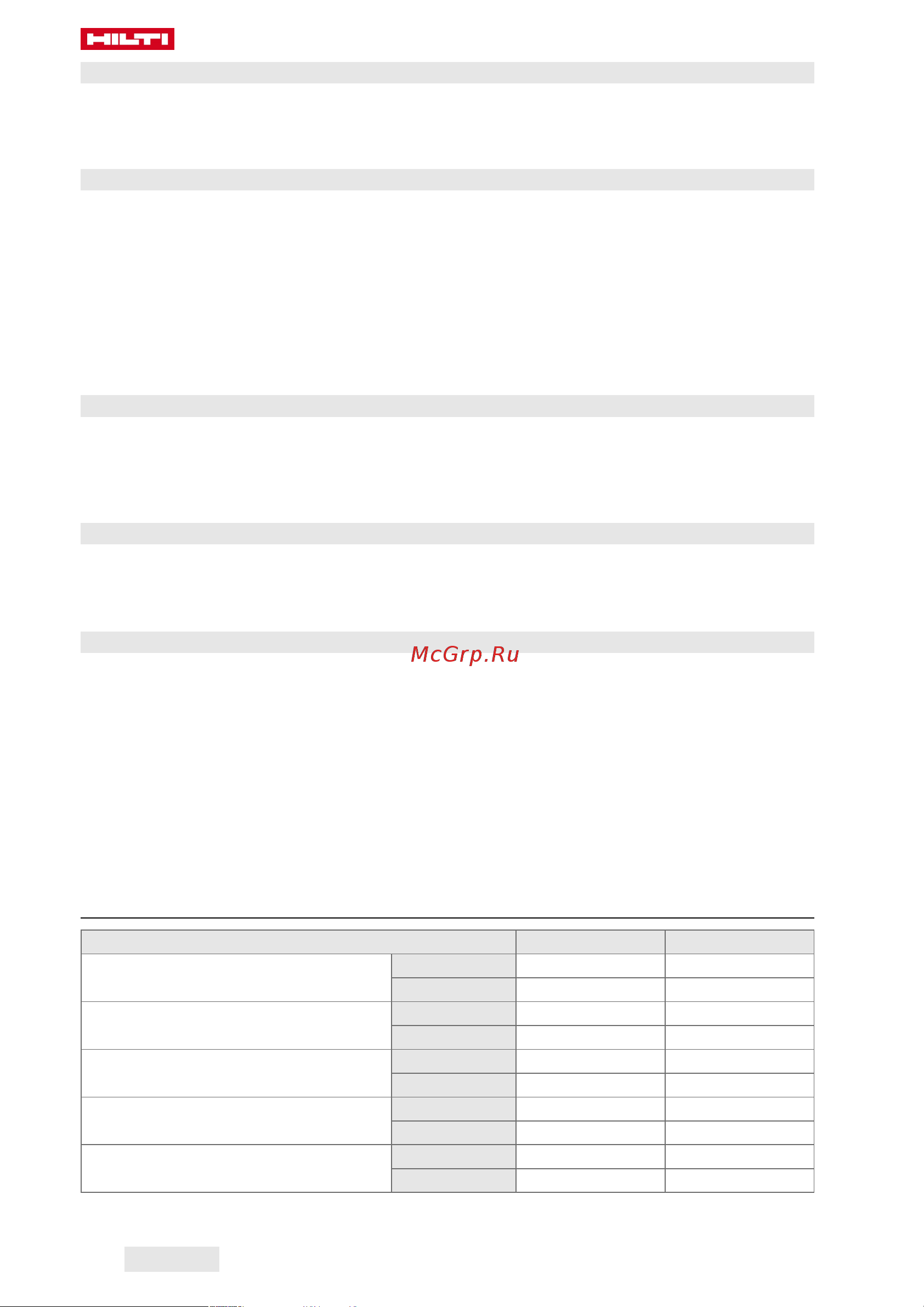 Hilti DSH 900-X 40 2265863 Инструкция к HILTI DSH 900-X 40 2265863 онлайн [314/492] 830938