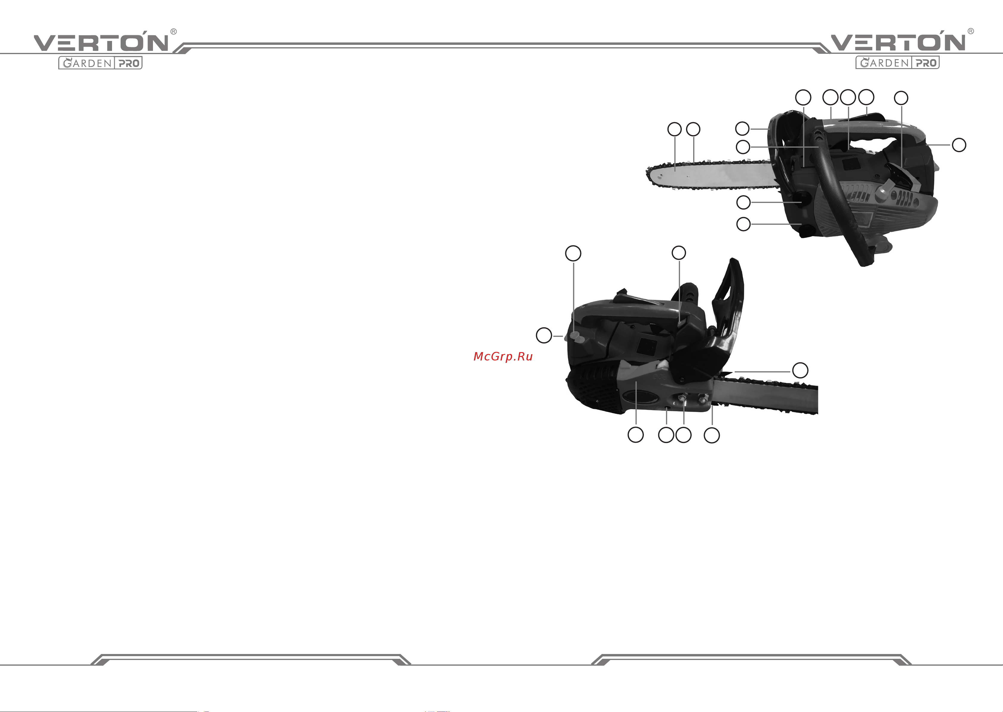 VERTON Garden Pro CS-2512 01.13537.13538 Инструкция по эксплуатации онлайн [7/31] 830981