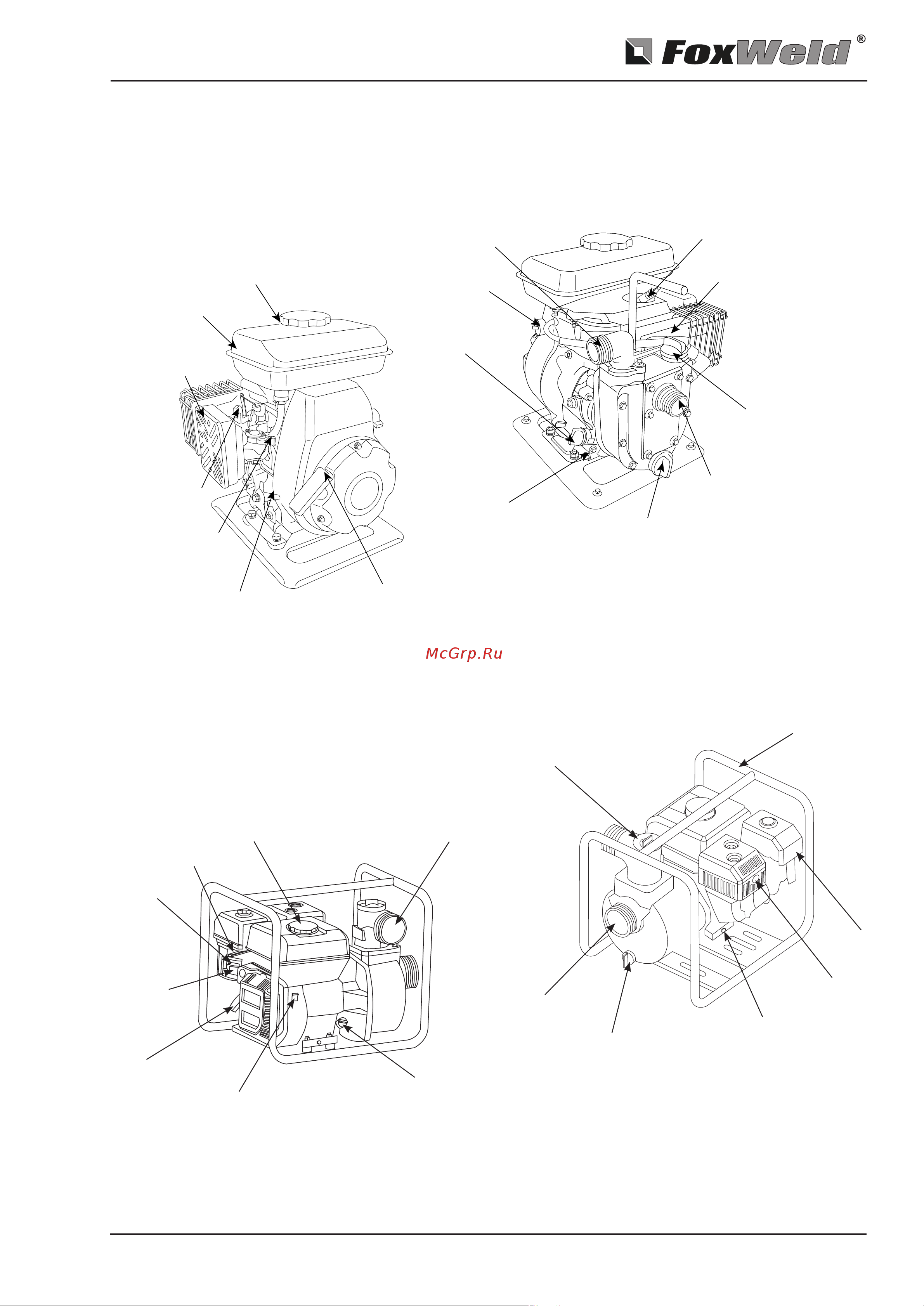 Foxweld FoxPump G1300T80 5579 Инструкция к Foxweld FoxPump G1000W80 4287 онлайн [7/27] 830985