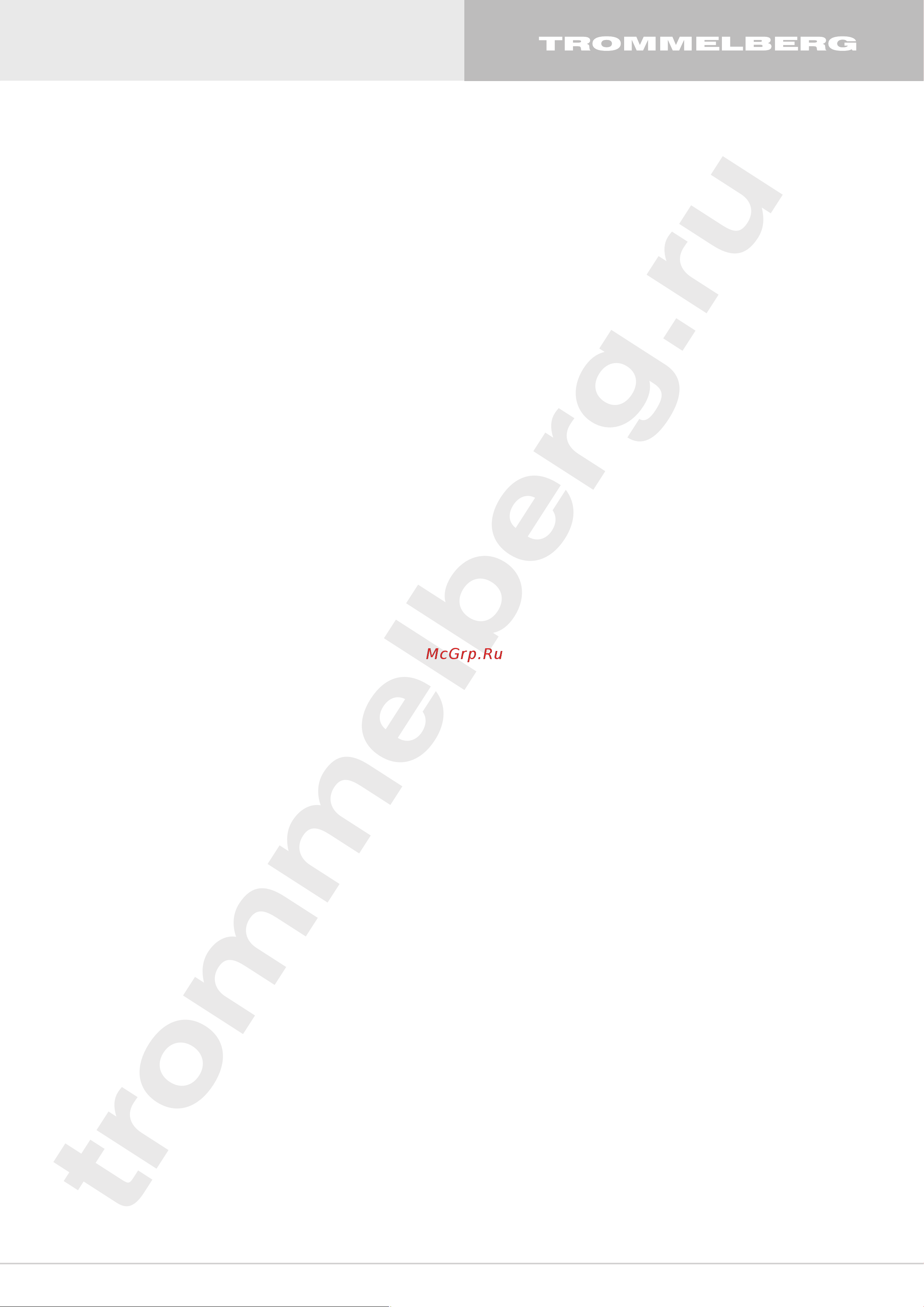 Trommelberg B-22G 2-сторонним подъемом B22G man_B22G_B19G онлайн [3/24] 831078