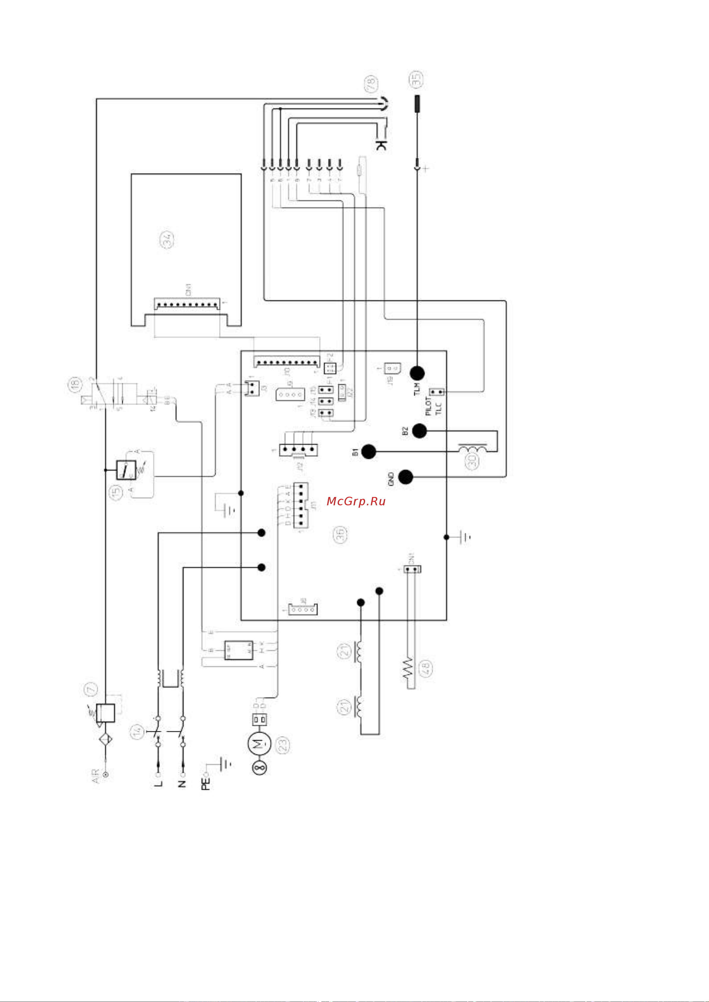 Cebora Power Plasma Sound PC 50/M 326 Инструкция к товару онлайн [14/19] 831176