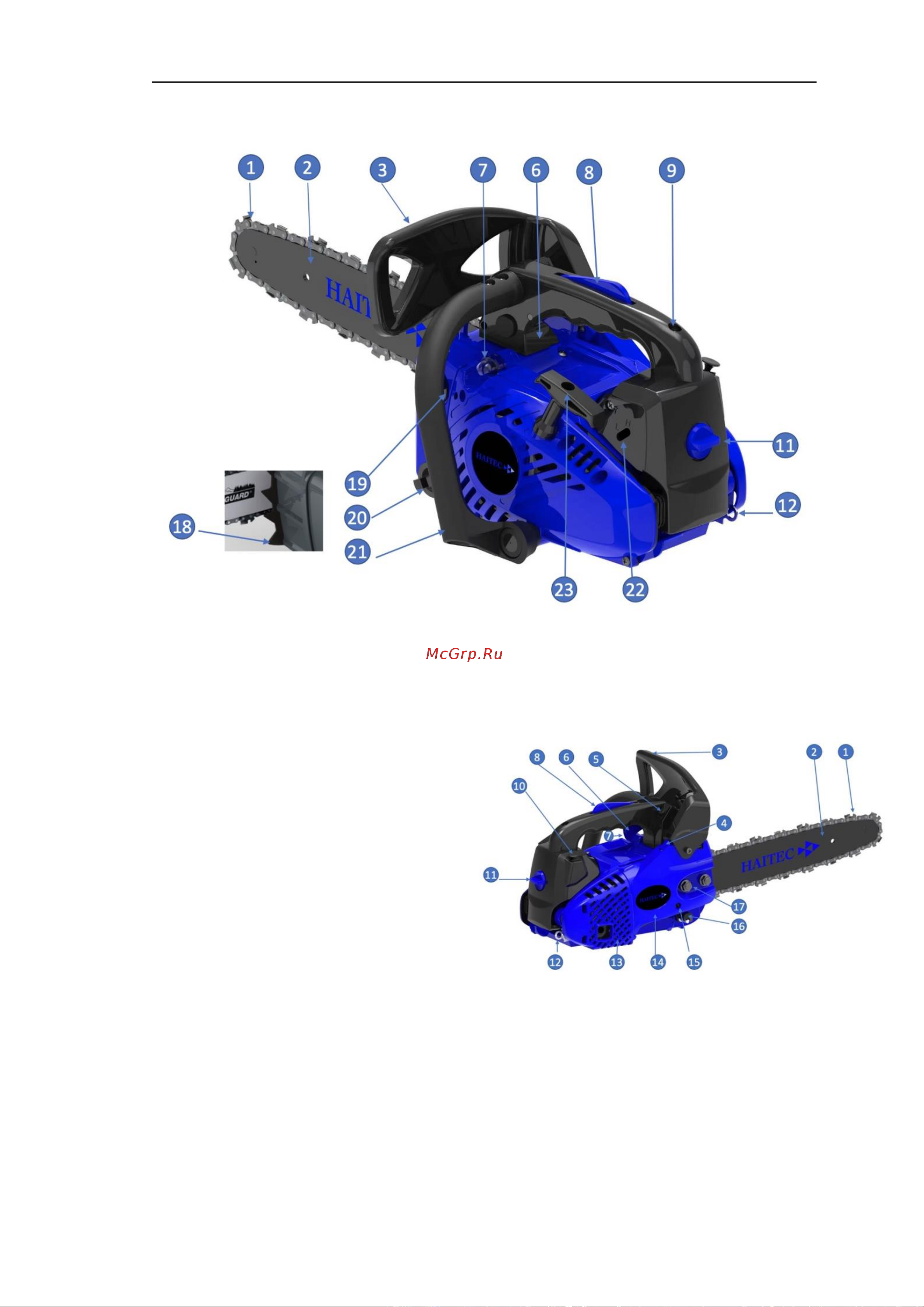 HAITEC 4.05 л.с 22 HT-KS162 Инструкция по эксплуатации онлайн [19/36] 831208