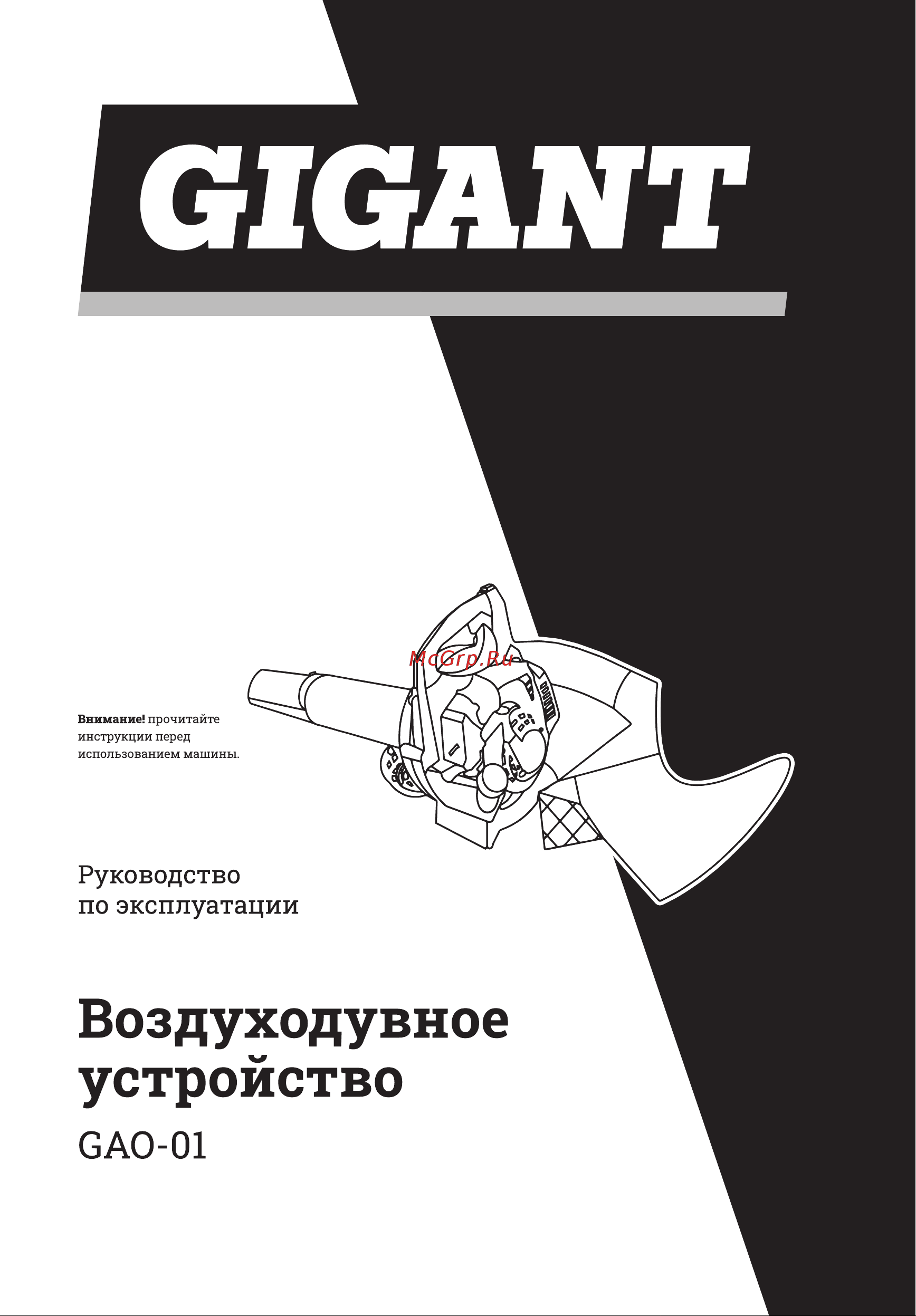 Gigant GAO-01 Инструкция к Gigant GAO-01 онлайн