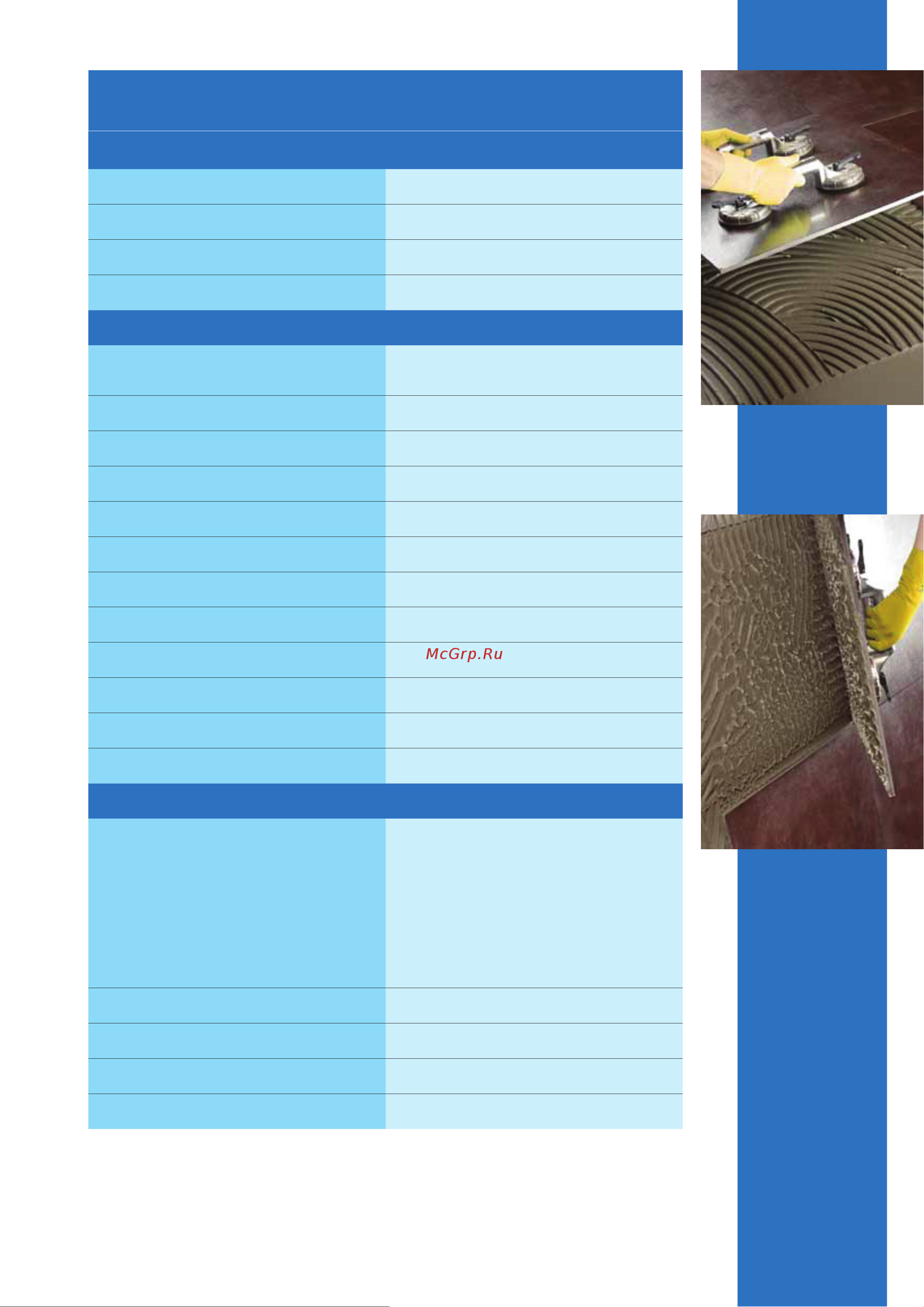 MAPEI KERABOND T-R белый, 25 кг 0012725 техническая карта онлайн [3/4] 831408