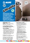 MAPEI ULTRALITE S2 белый, 15 кг 1201615 техническая карта