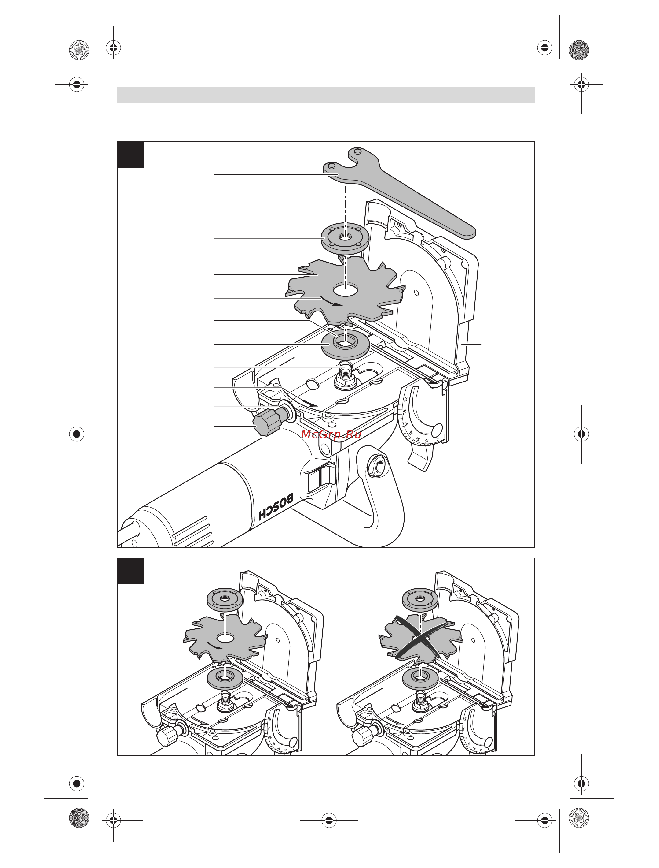 Bosch GFF 22 A Professional 0.601.620.003 Инструкция к товару онлайн [5/174] 831498