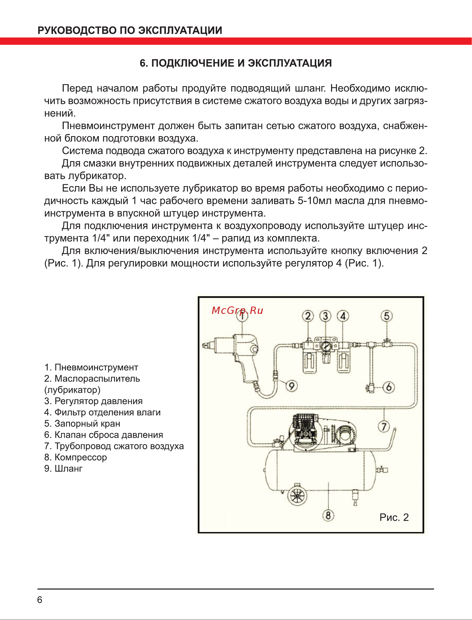 Elitech 0704.013200 Инструкция к товару онлайн [6/12] 831761