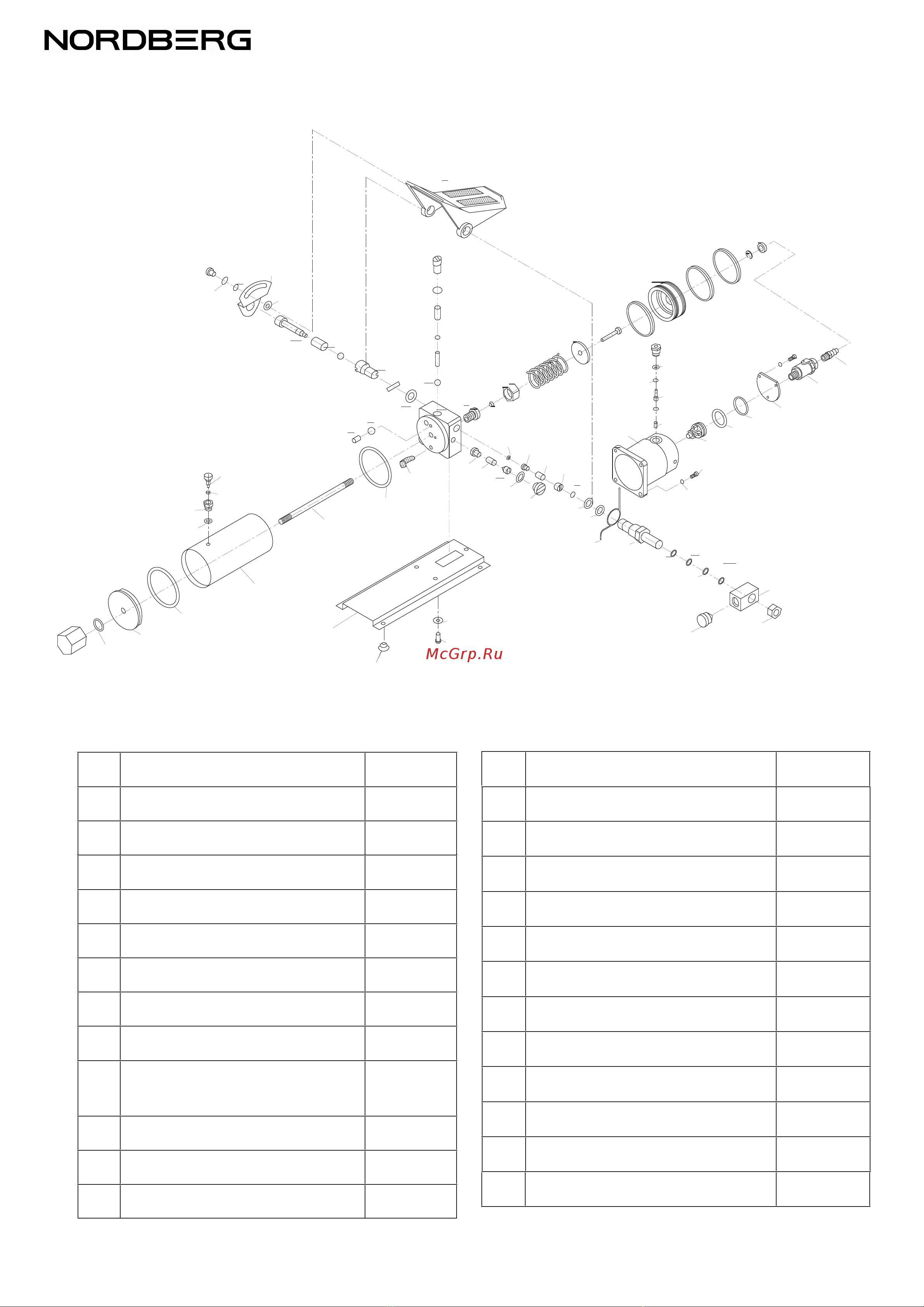 Nordberg N3P1 Инструкция онлайн [5/7] 831793