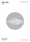 AM.PM Like Solo Slide 90x90 W83T-315-090W Инструкция