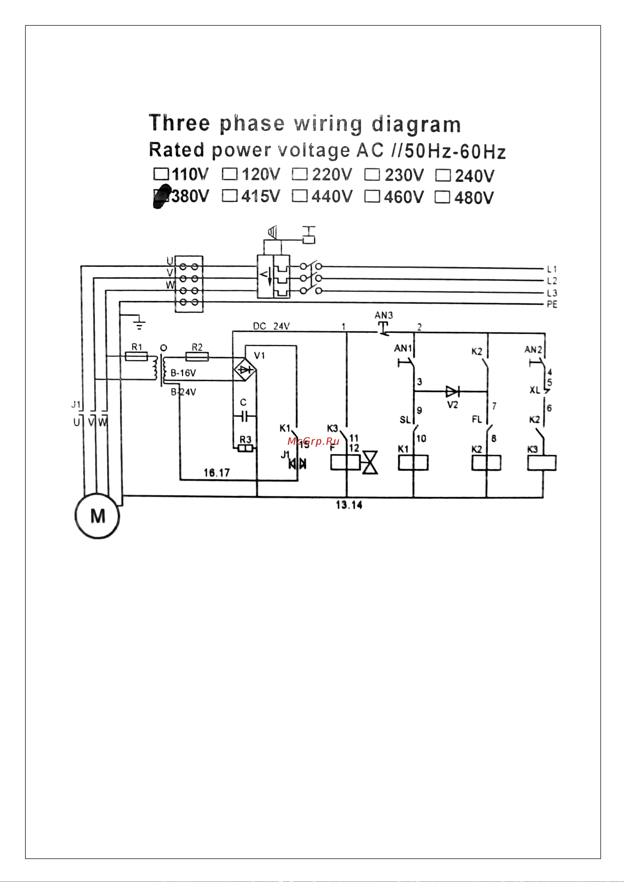 Noblelift YLF1000B 200149 Руководство по эксплуатации Noblelift YLF1000B онлайн [13/18] 831983