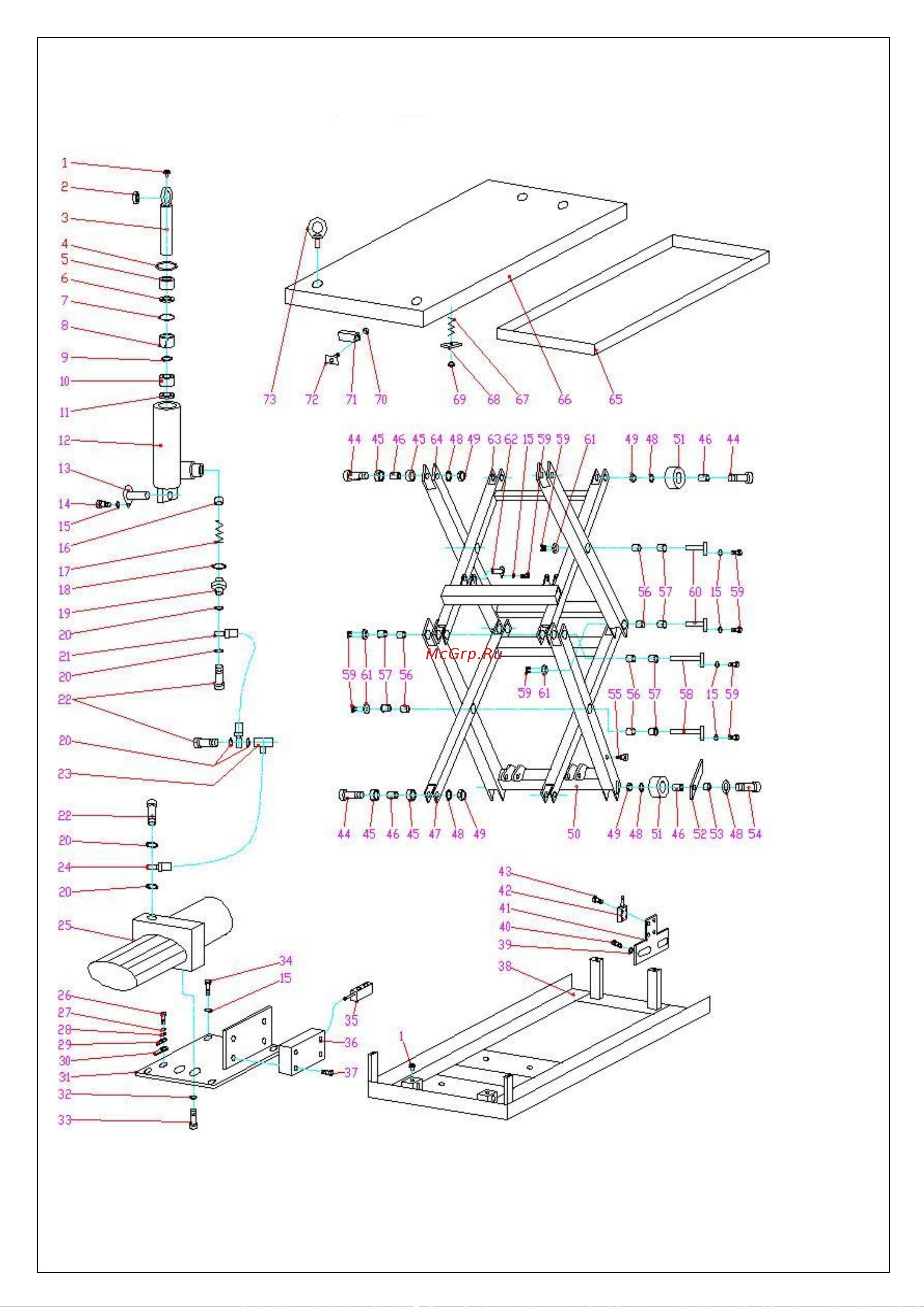 Noblelift YLF1000B 200149 Руководство по эксплуатации Noblelift YLF1000B онлайн [15/18] 831983