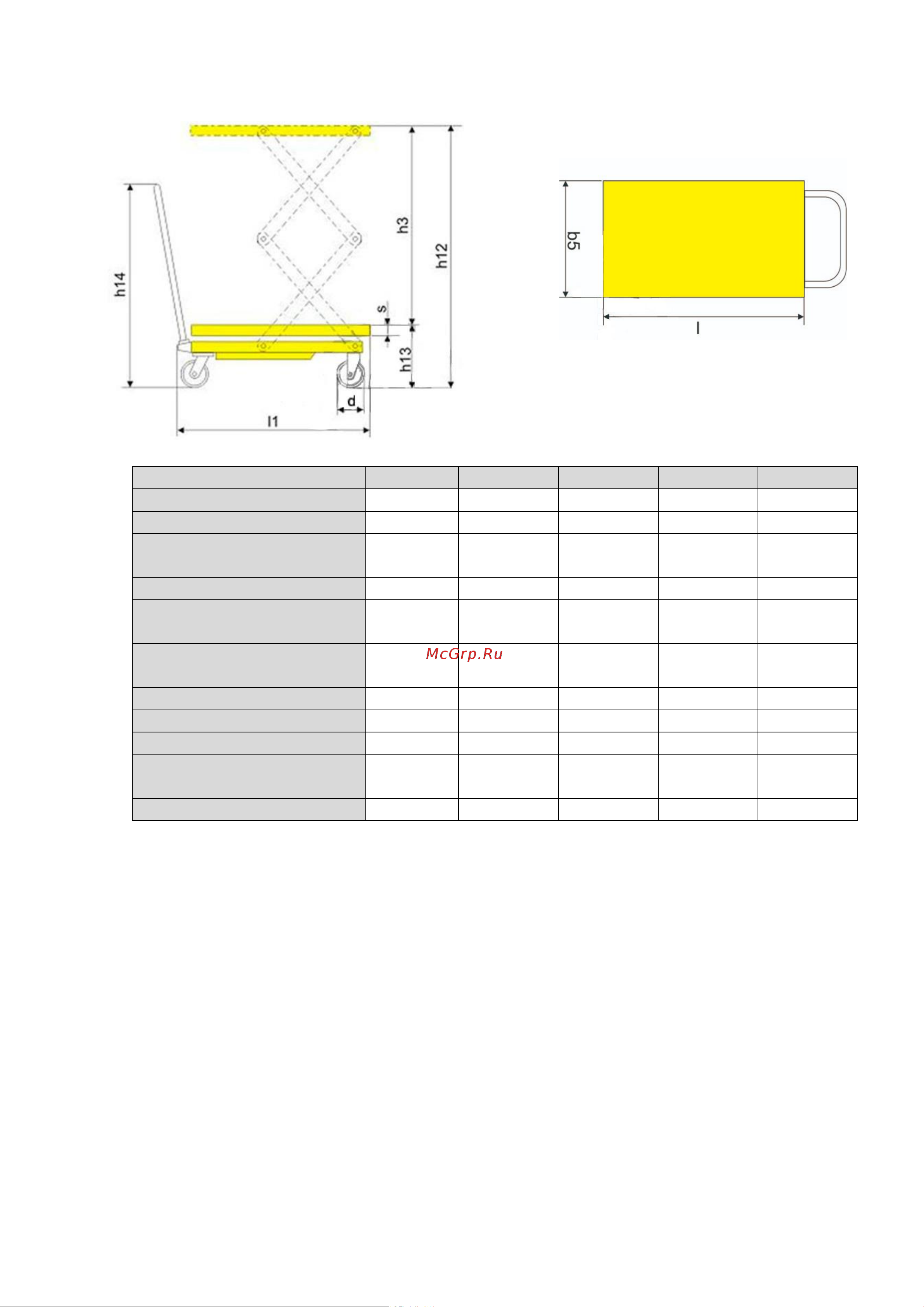 Тор передвижной XILIN г/п 150 кг 225-740 мм SP150 1005709 Инструкция к товару онлайн [5/13] 831991