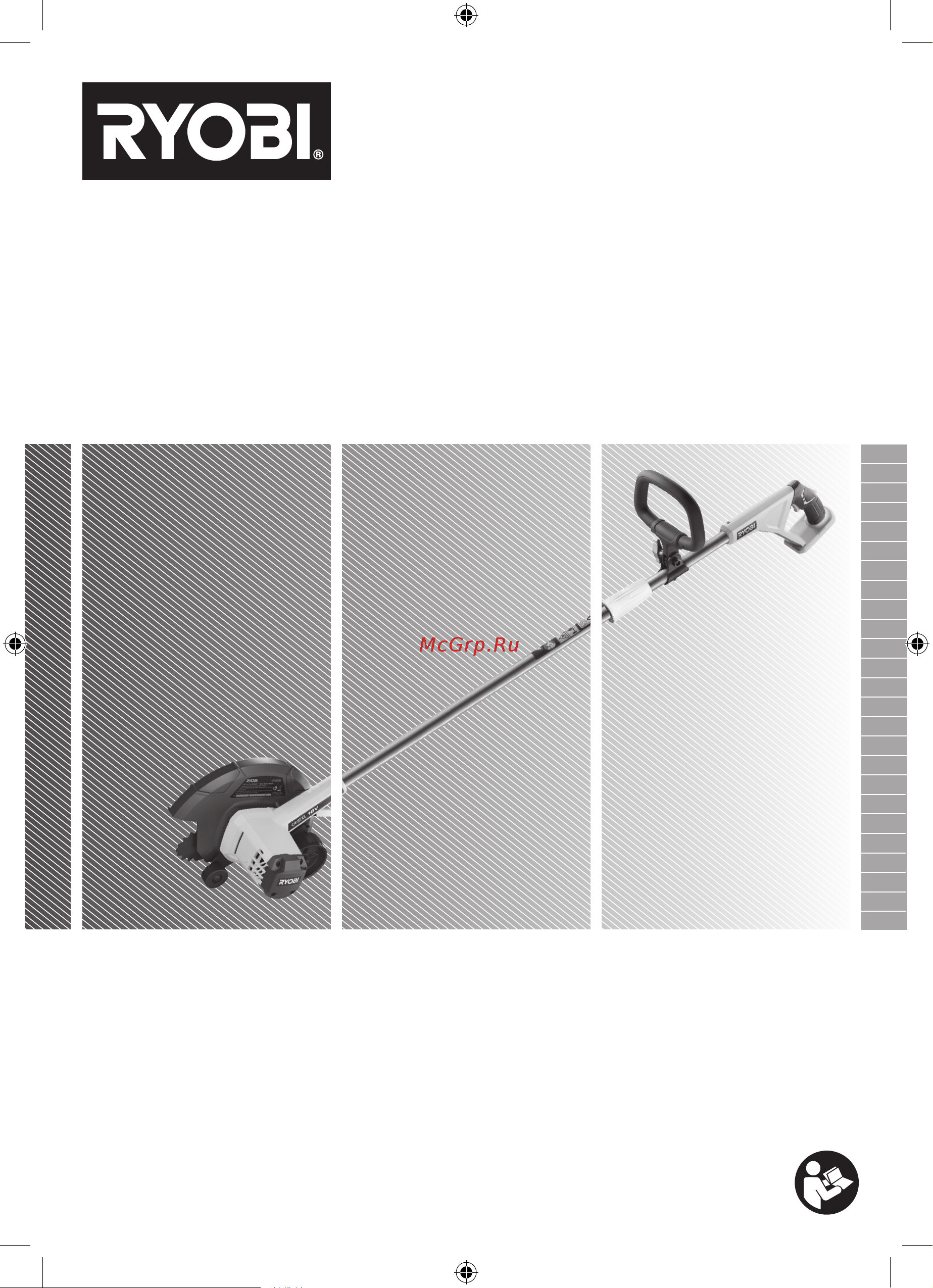 Ryobi ONE+ RY18EGA-0 5133004891 Инструкция к Ryobi ONE+ RY18EGA-0 5133004891 онлайн
