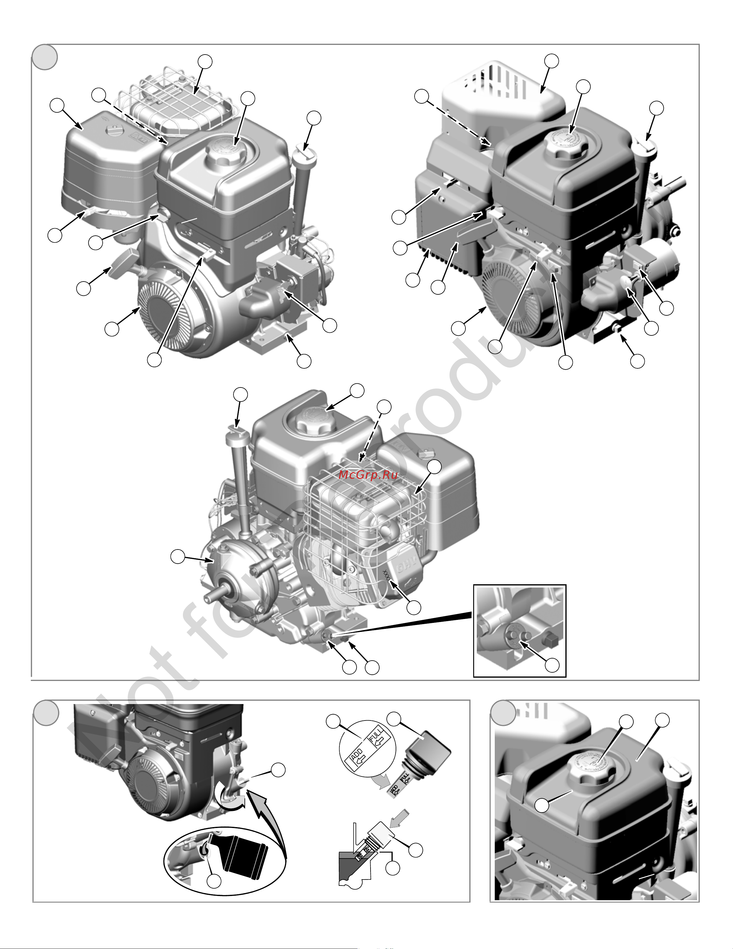 Pubert terro 70b c2 двигатель briggs 900 205 сс 3000361810 Инструкция к двигателю B&S 900 онлайн [2/92] 832152
