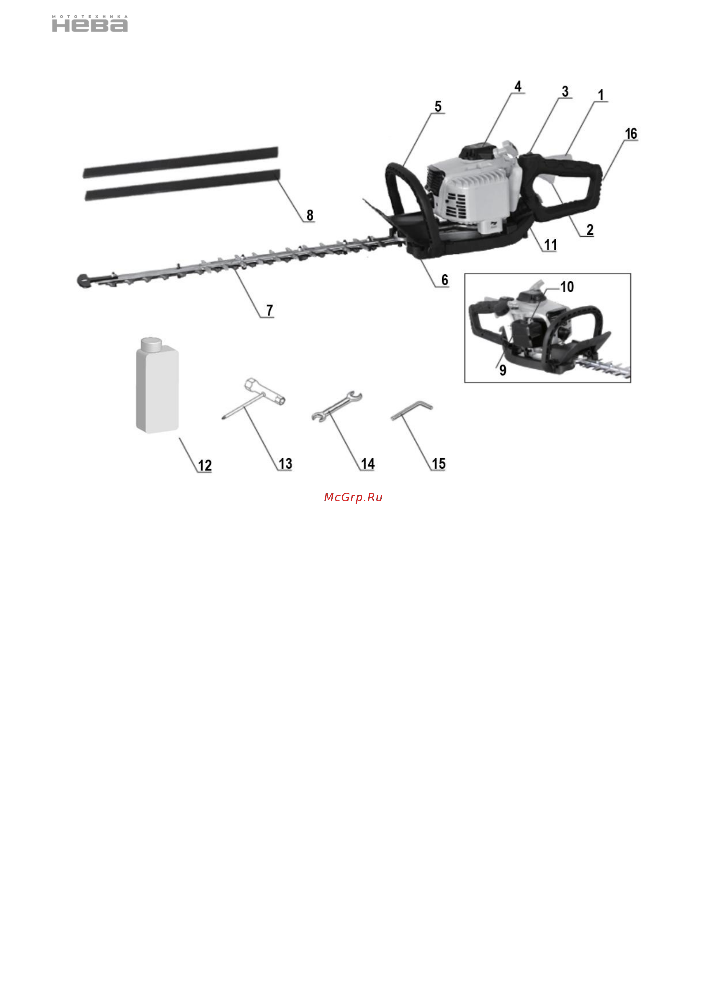 НЕВА Мототехника HT523E PRO 4650002230798 Инструкция к НЕВА Мототехника HT523E PRO 4650002230798 онлайн [4/25] 832167