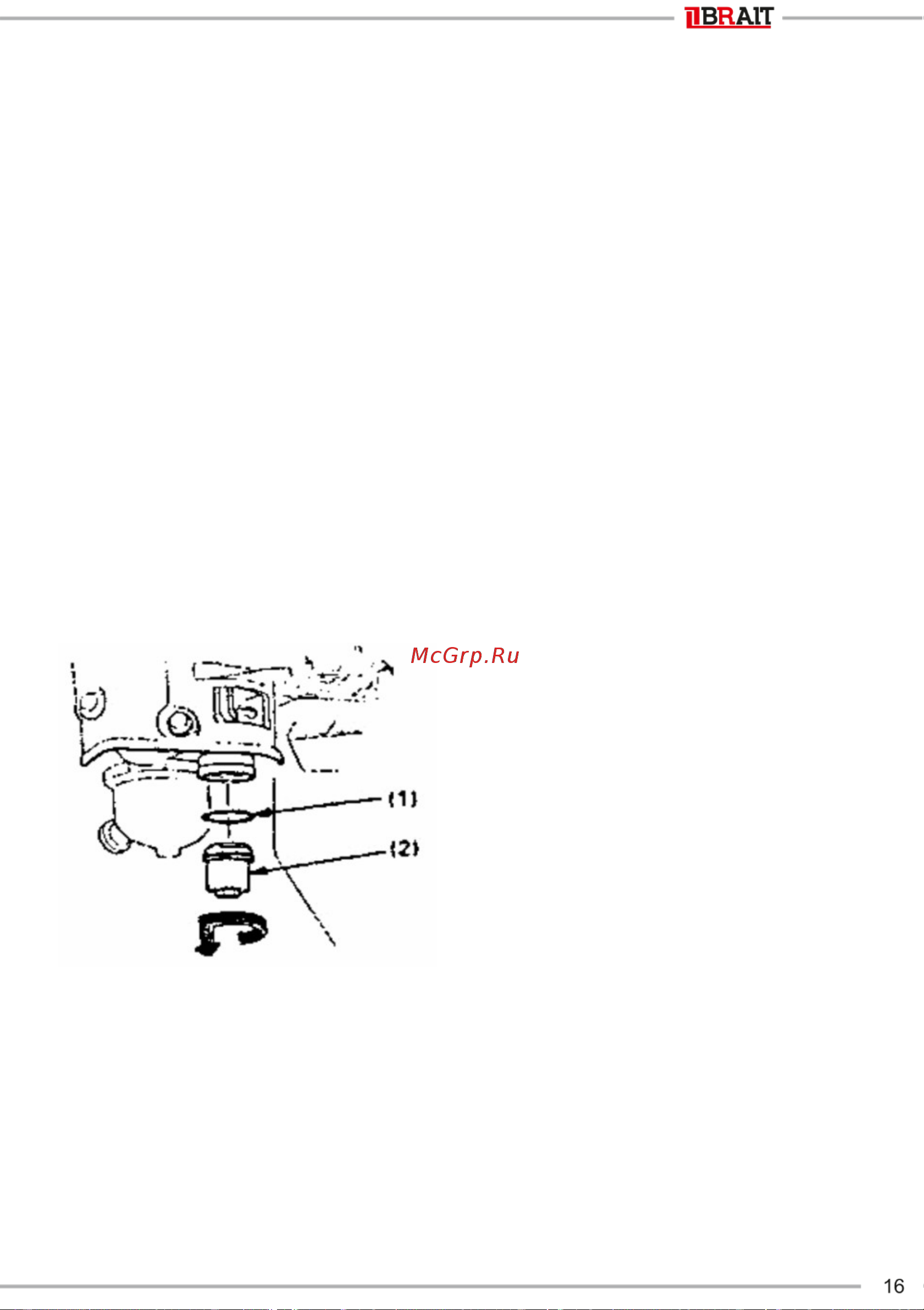 BRAIT BR-135GDDPRO 04.01.004.048 Инструкция Мотоблок бензиновый онлайн [17/28] 832175