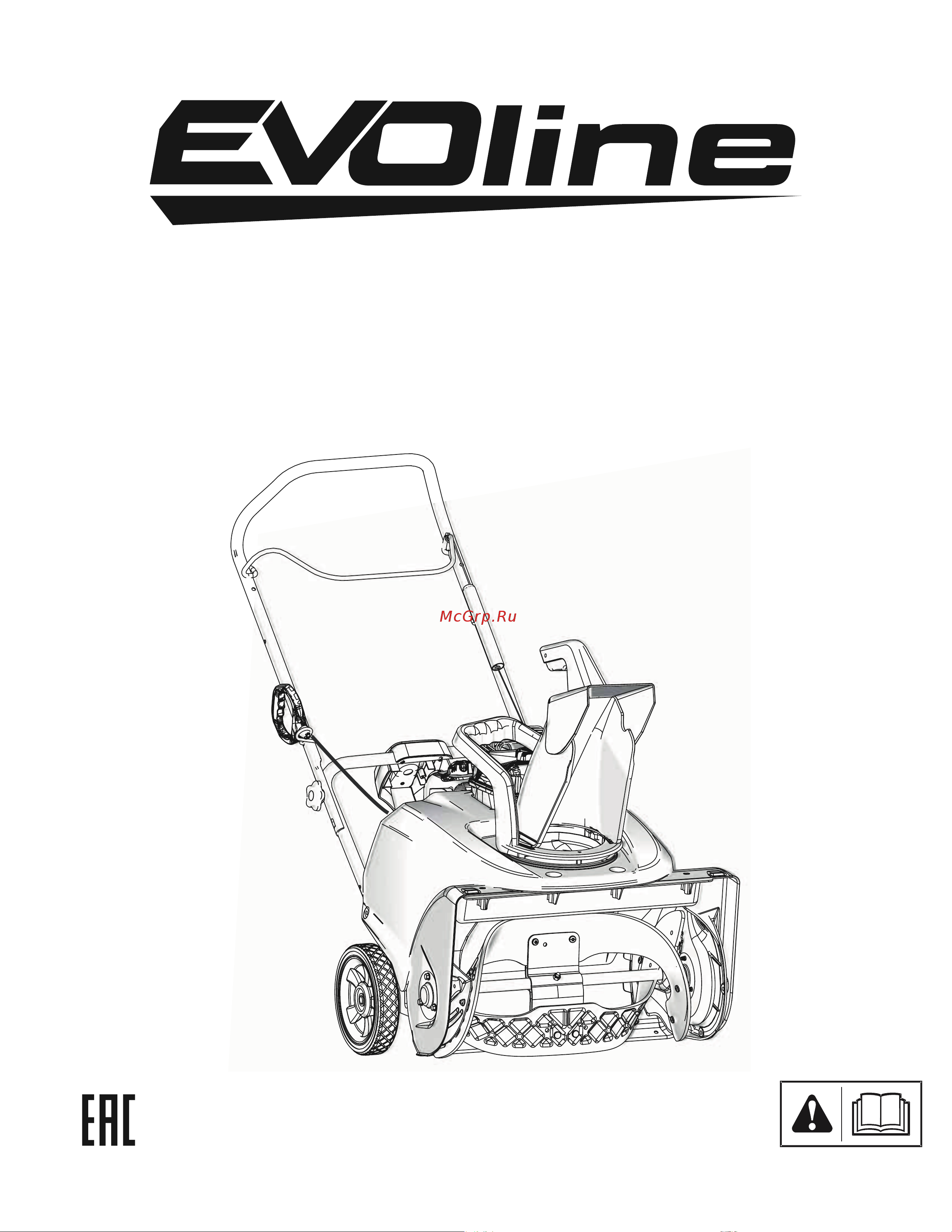 Evoline SBG 560 BE с двигателем BRIGGS & STRATTON специальной зимней серии SBG560BE Инструкция EVOline SBG 560 BE онлайн