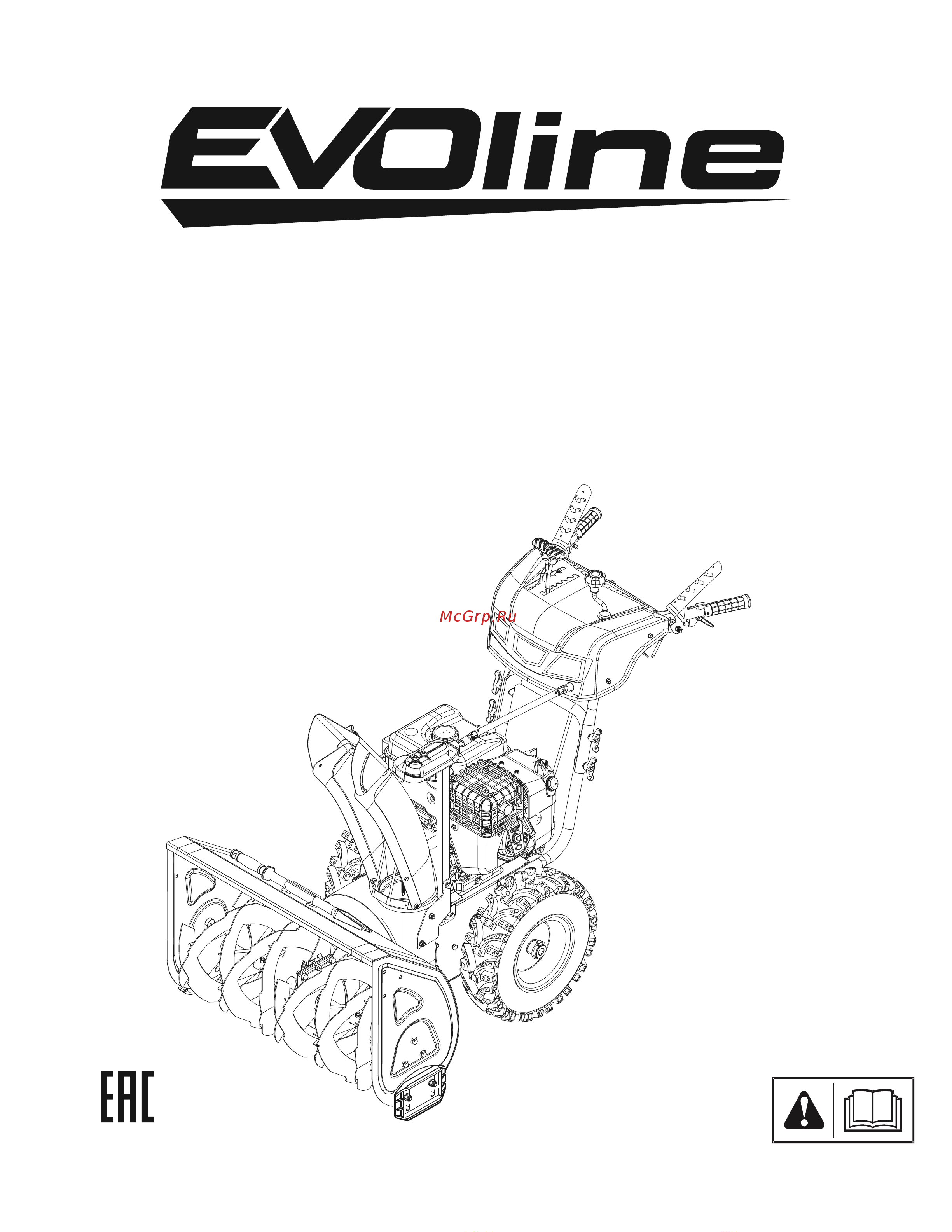 Evoline SBG 760 BE с двигателем BRIGGS & STRATTON специальной зимней серии SBG760BE Инструкция EVOline SBG 610 BE онлайн