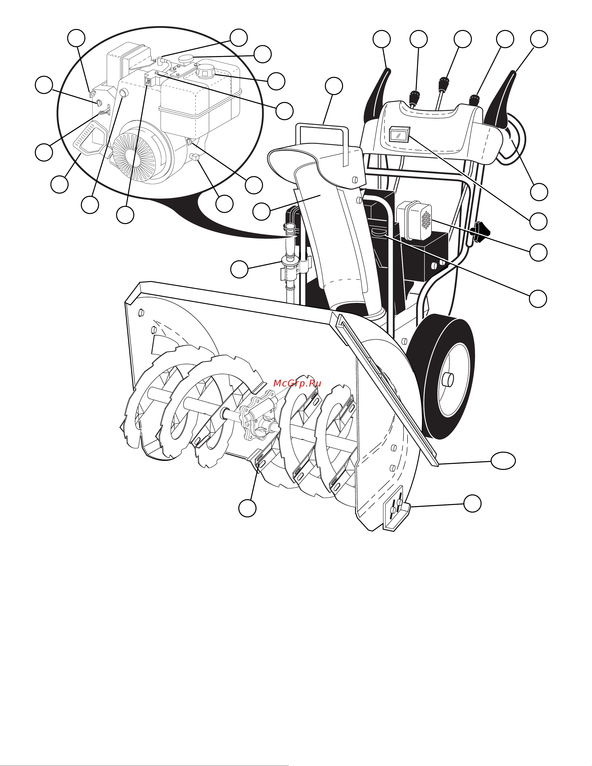 Husqvarna 5524ST 9619100-16 Инструкция к Husqvarna 5524ST 9619100-16 онлайн [9/21] 832341