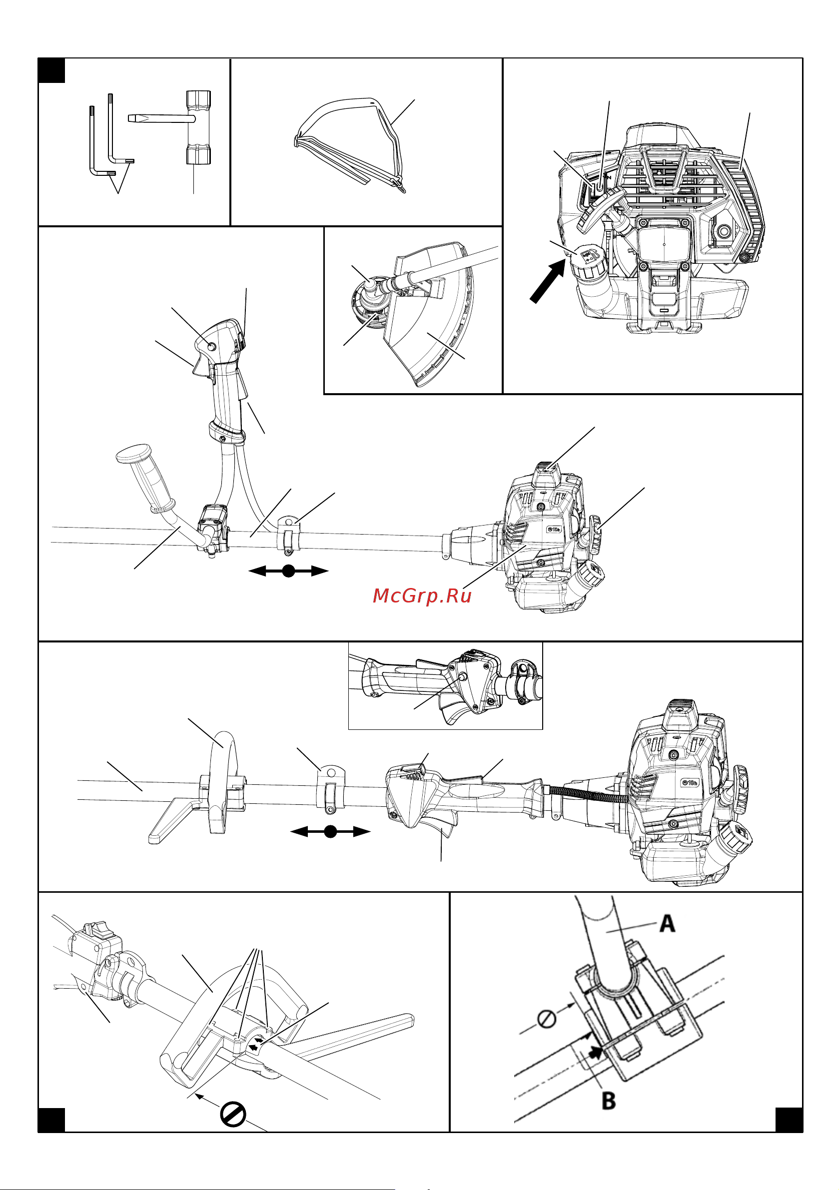Efco DSH 250 T 61469011E1-CD Инструкция к Efco DSH 250 T 61469011E1-CD онлайн [2/128] 832423