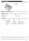 Jacob Delafon EMC0002-00 Struktura 54х34 с отверстие для смесителя, белый 00000059798 Инструкция к Jacob Delafon Struktura EMC0002-00  00000059798