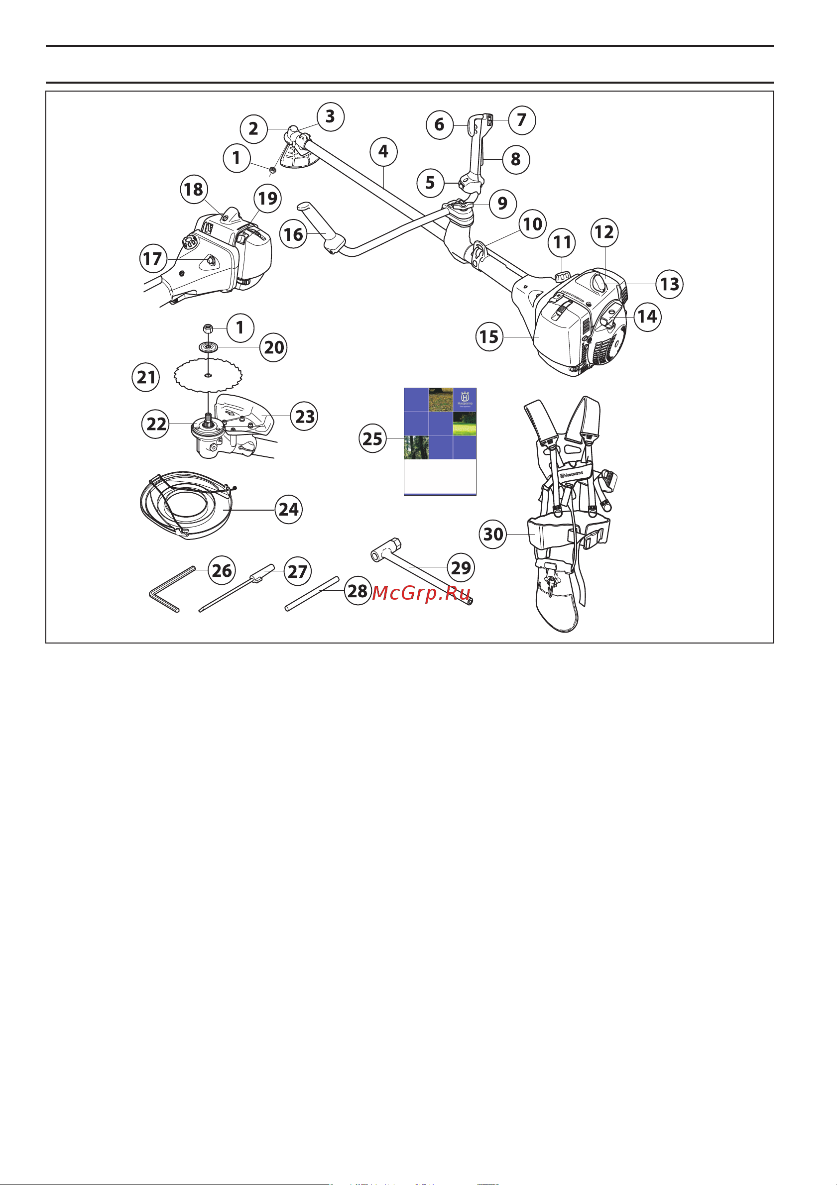 Husqvarna 555 FX 9666291-01 Инструкция к Husqvarna 555FX 9666291-01 онлайн [7/53] 832599