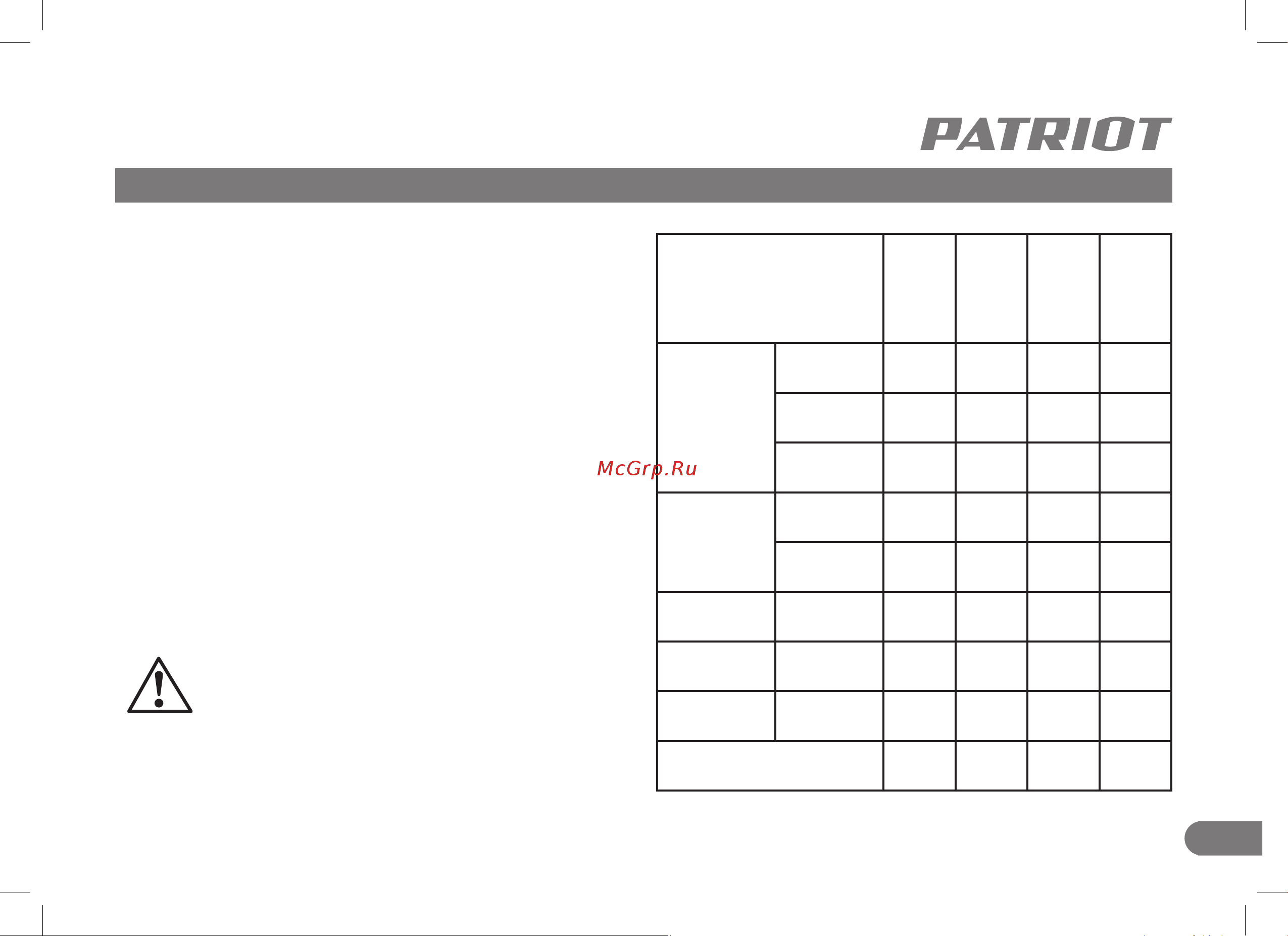 Patriot PT 553 1+1 250108444 Инструкция к Patriot PT 553 1+1 250108444 онлайн [13/44] 832685