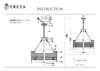 Freya , Vittoria FR4561-PL-05-B Инструкция к товару