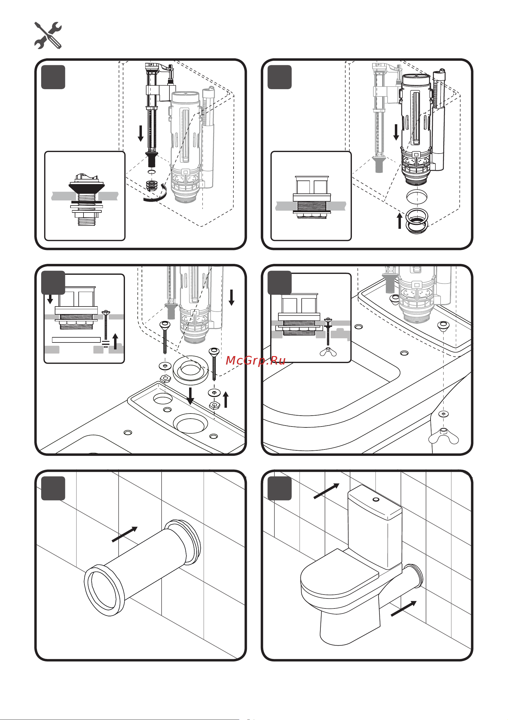 AM.PM Spirit V2.0 FlashClean C701700WH Инструкция онлайн [10/40] 832861