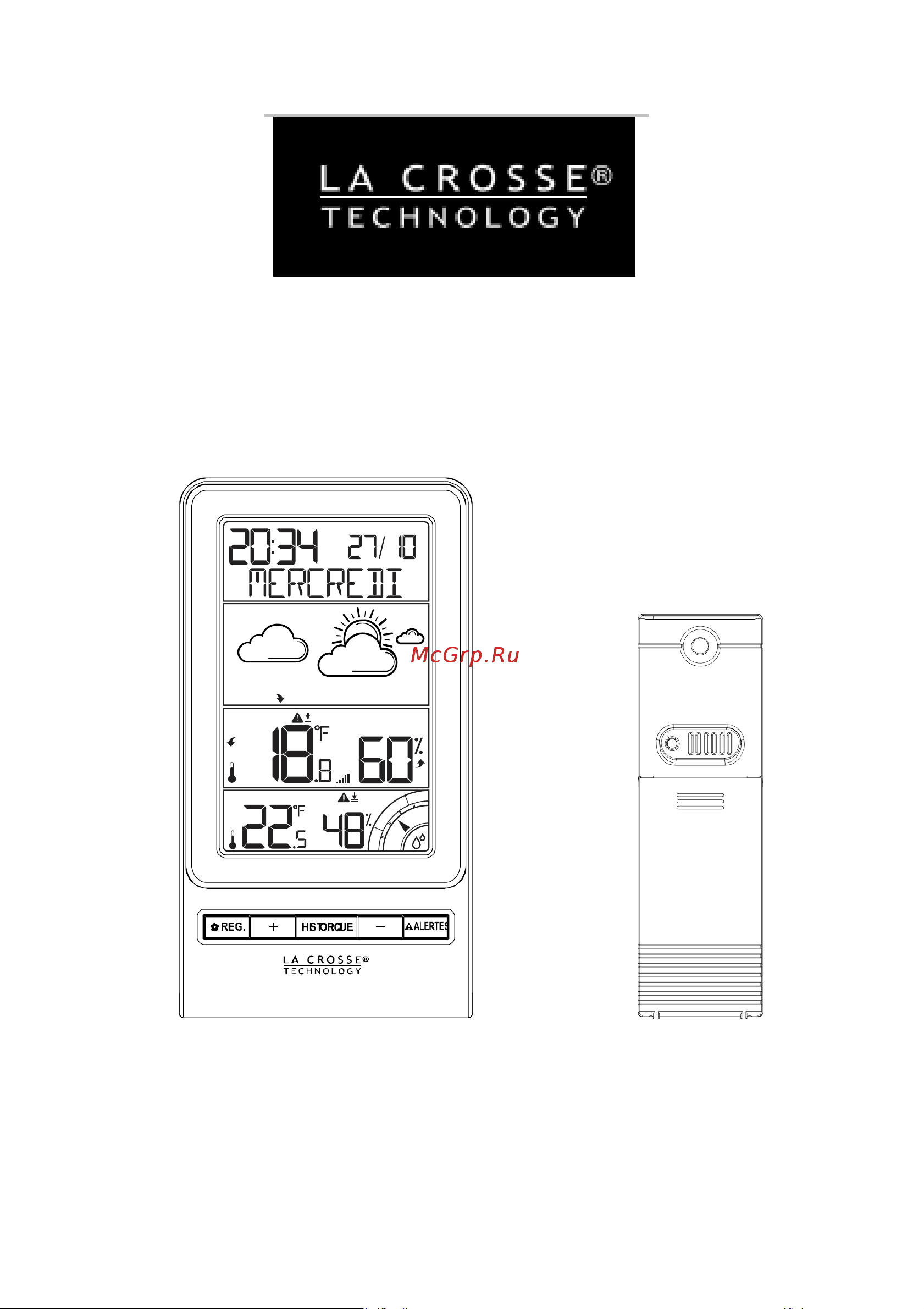 La Crosse Technology WS6819 Инструкция 6819 онлайн