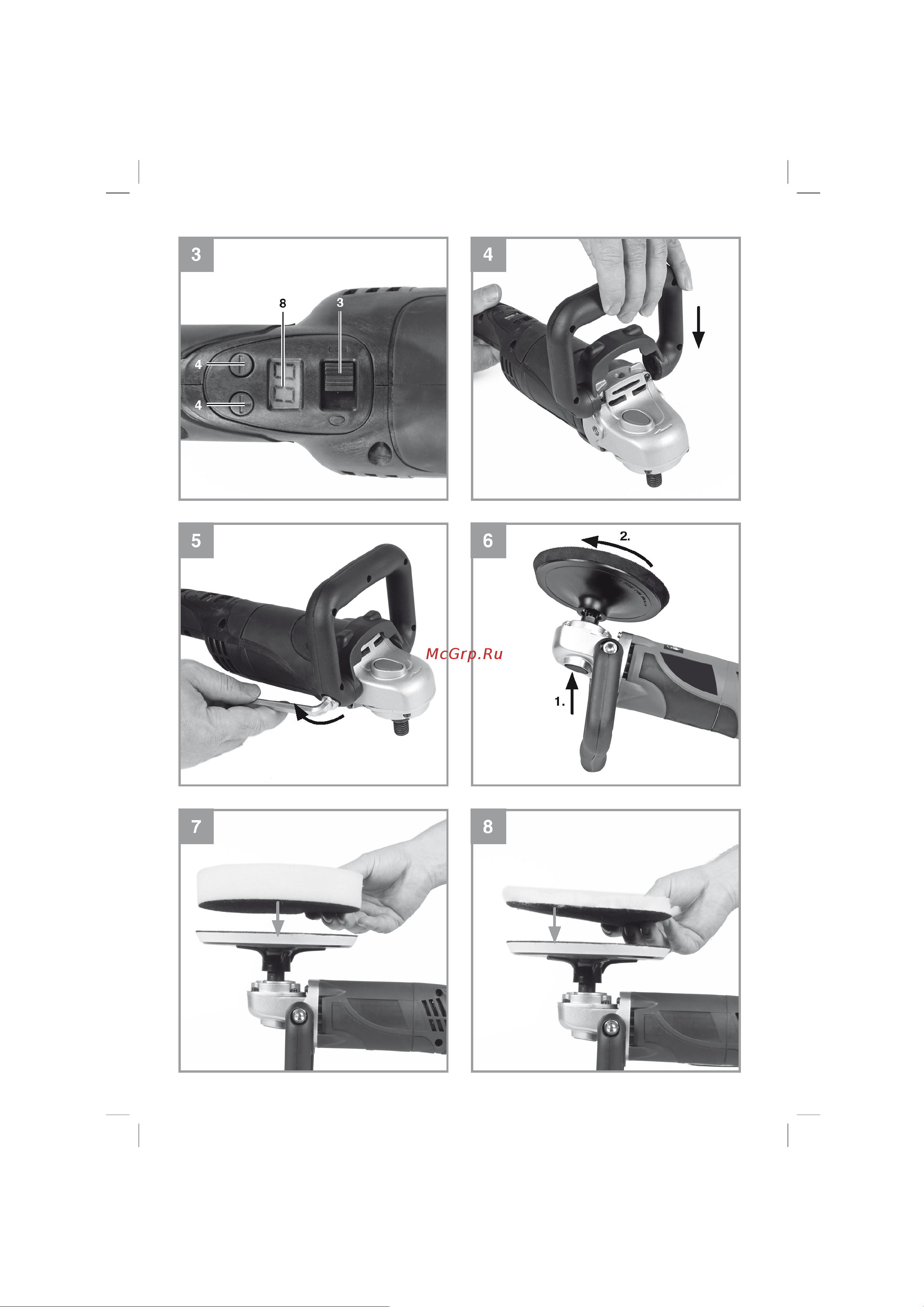 Einhell CC-PO 1100/150 E 2093275 Инструкция к товару онлайн [3/13] 833337