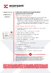 ECOROOM 2К D-90 для паркета, 10 кг, комплект из 2-х частей: А+Б Е-PUКлей -14488 Тех.описание