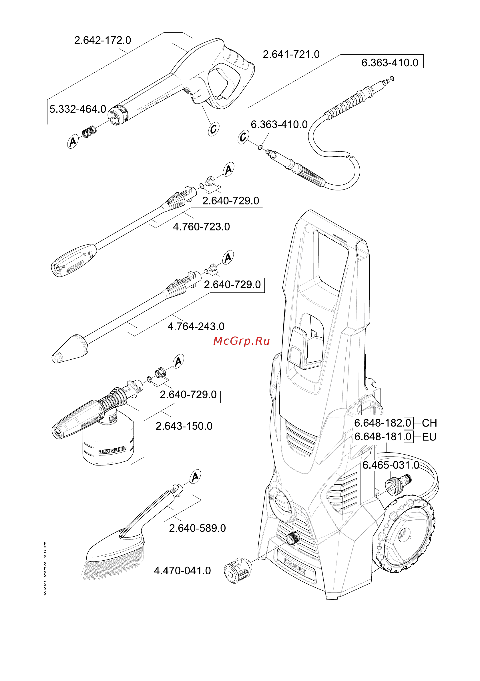 Echo CS-680/45LRS Инструкция к ECHO CS-680-18